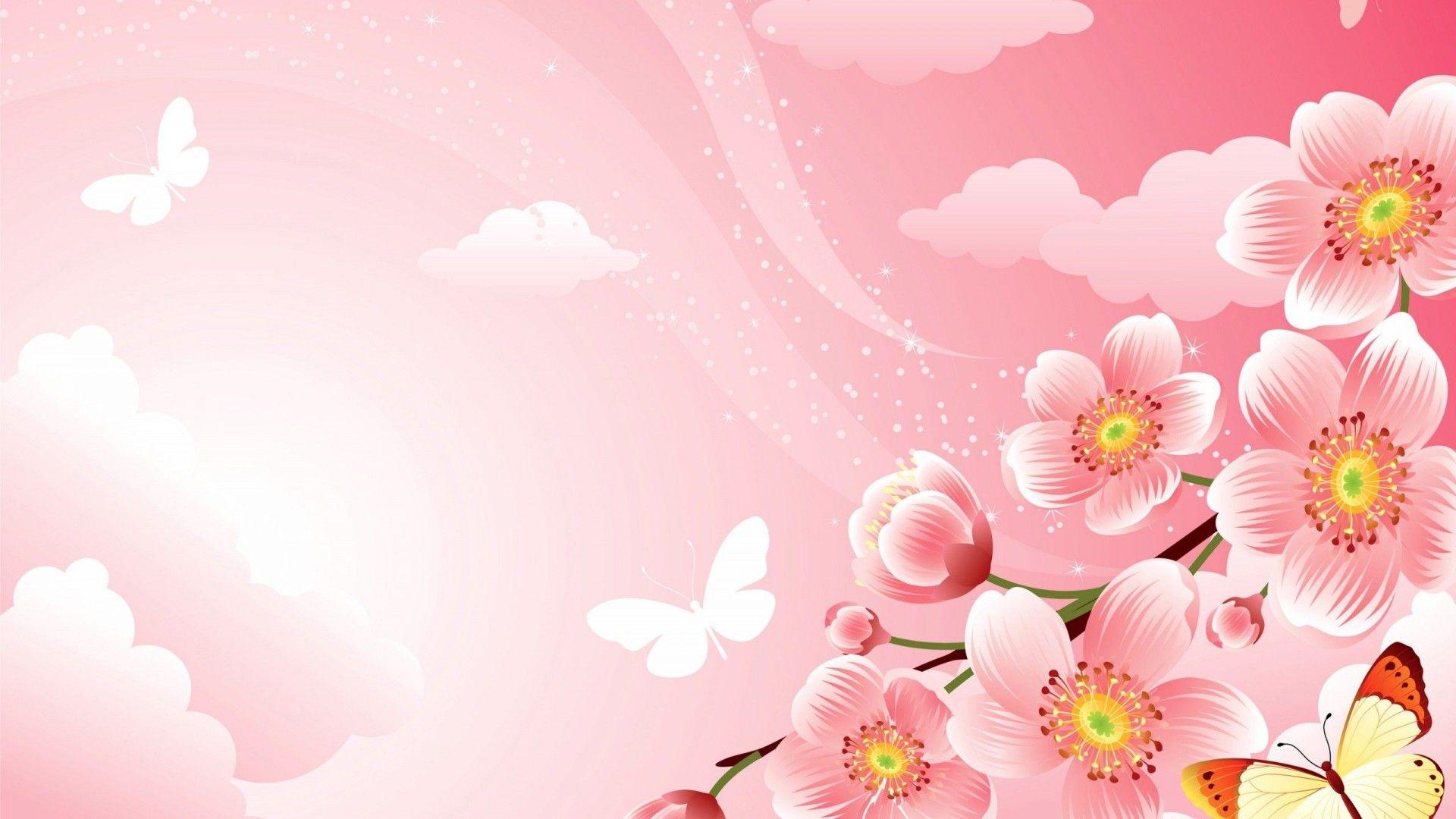 1920x1080 Art Flowers Painting Wallpaper HD .