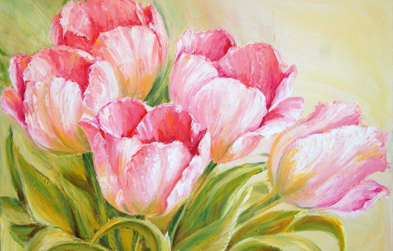 Spring Flower Painting Wallpapers Top Free Spring Flower Painting
