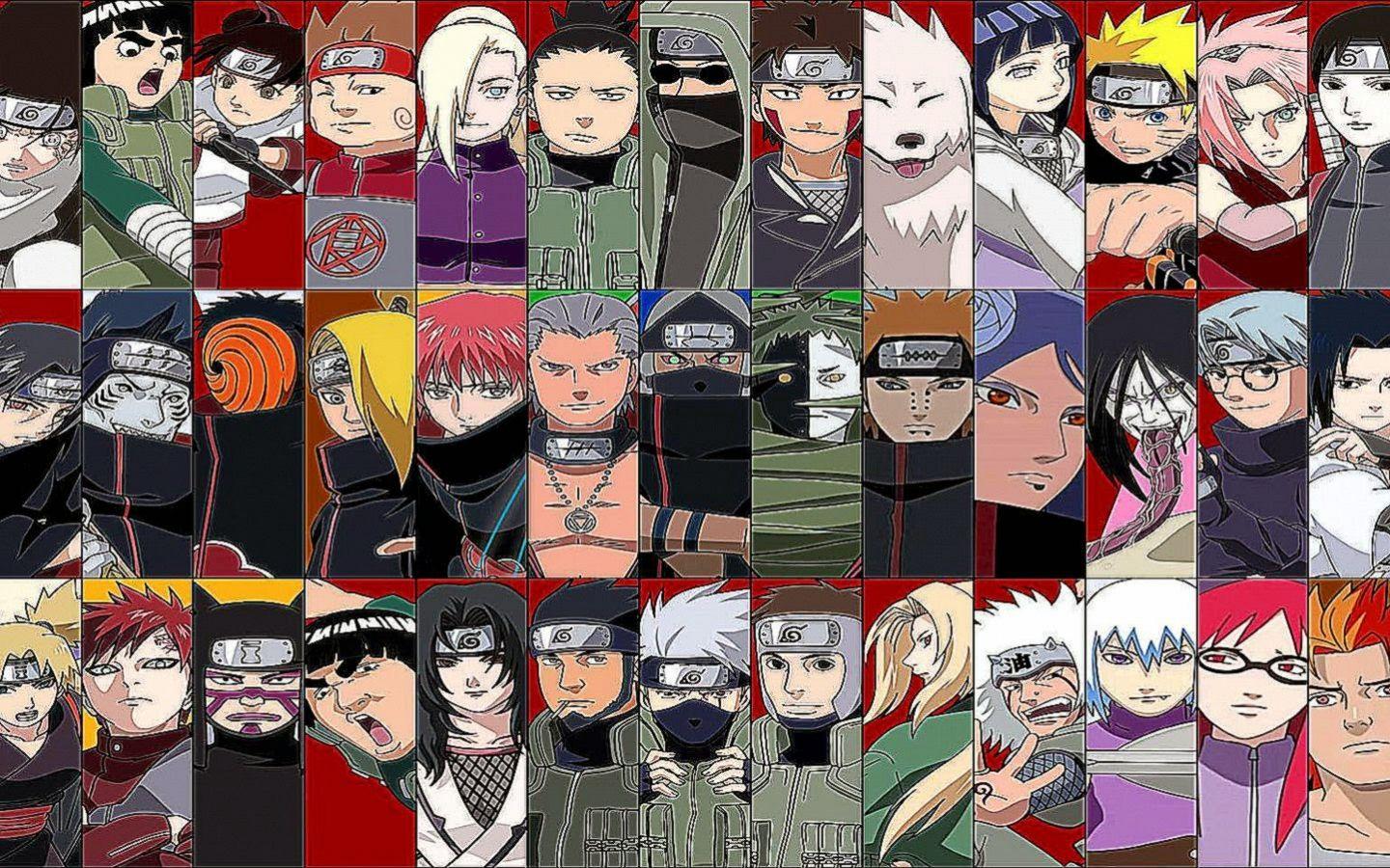 Naruto Shippuden Characters Wallpapers - Top Free Naruto Shippuden ...