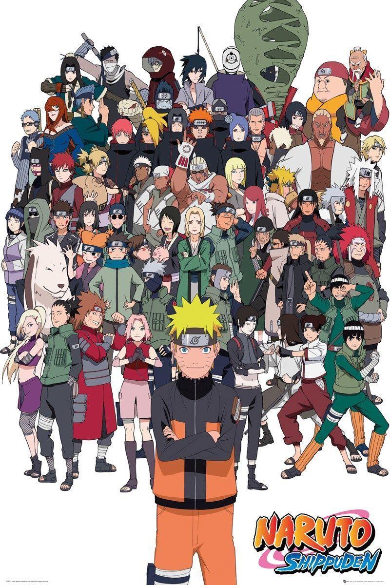 800x1200 Anime All Naruto Characters Wallpaper .