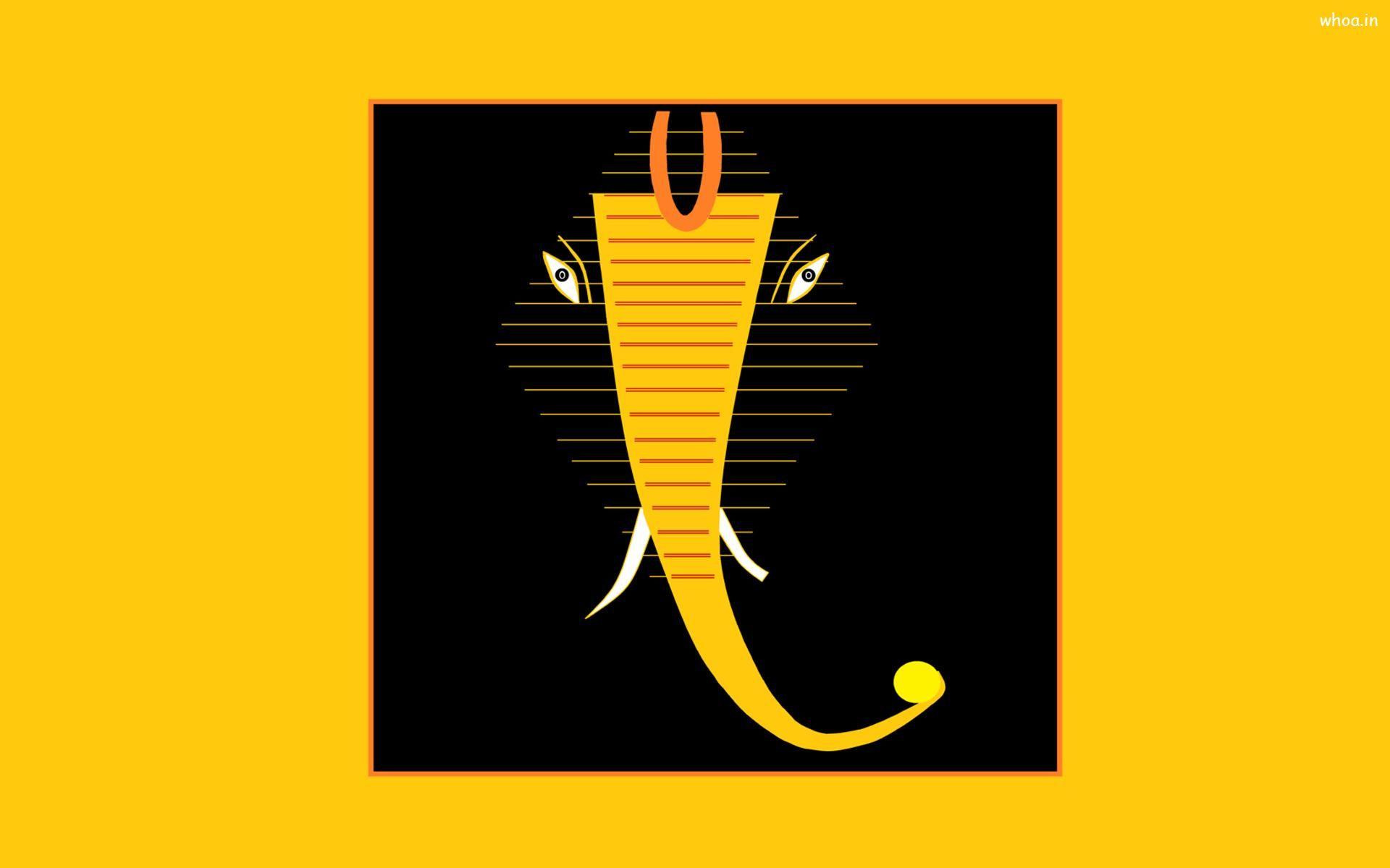 1920x1200 Lord Ganesha Paper Art Wallpaperwhoa.in