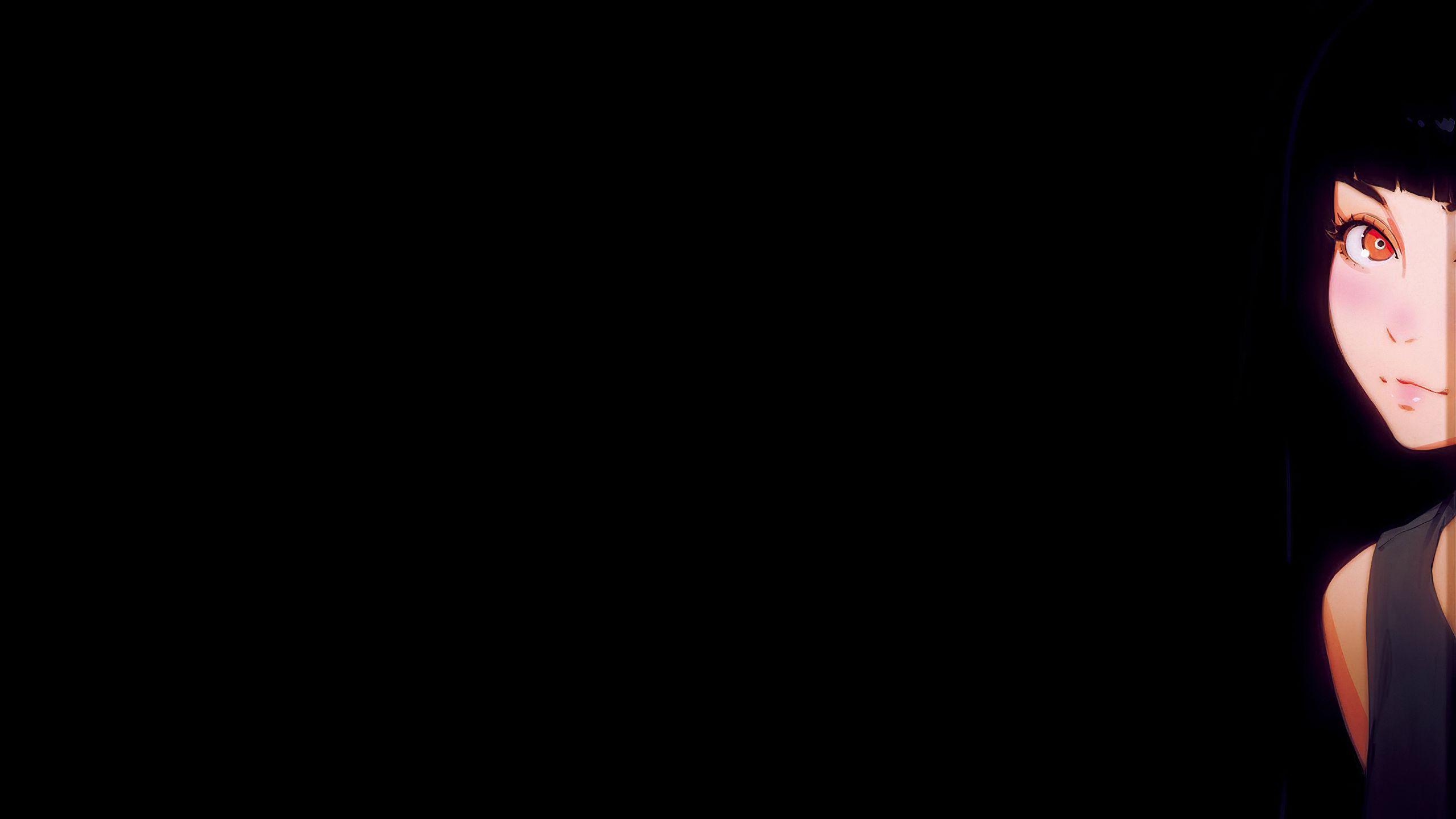 2560x1440 Digital Art Digital Anime Simple .