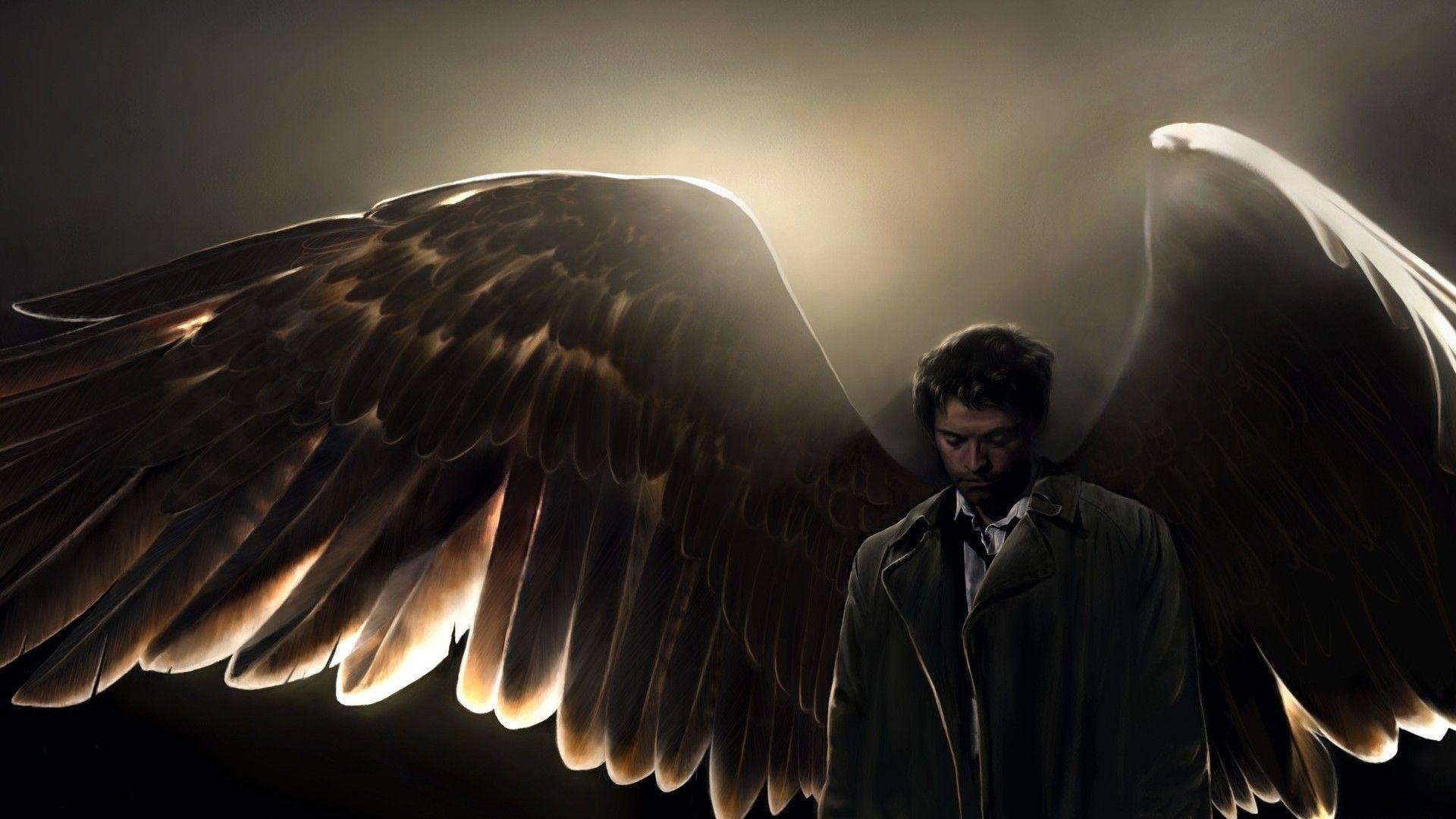 1920x1080 Supernatural Castiel Wallpaper .