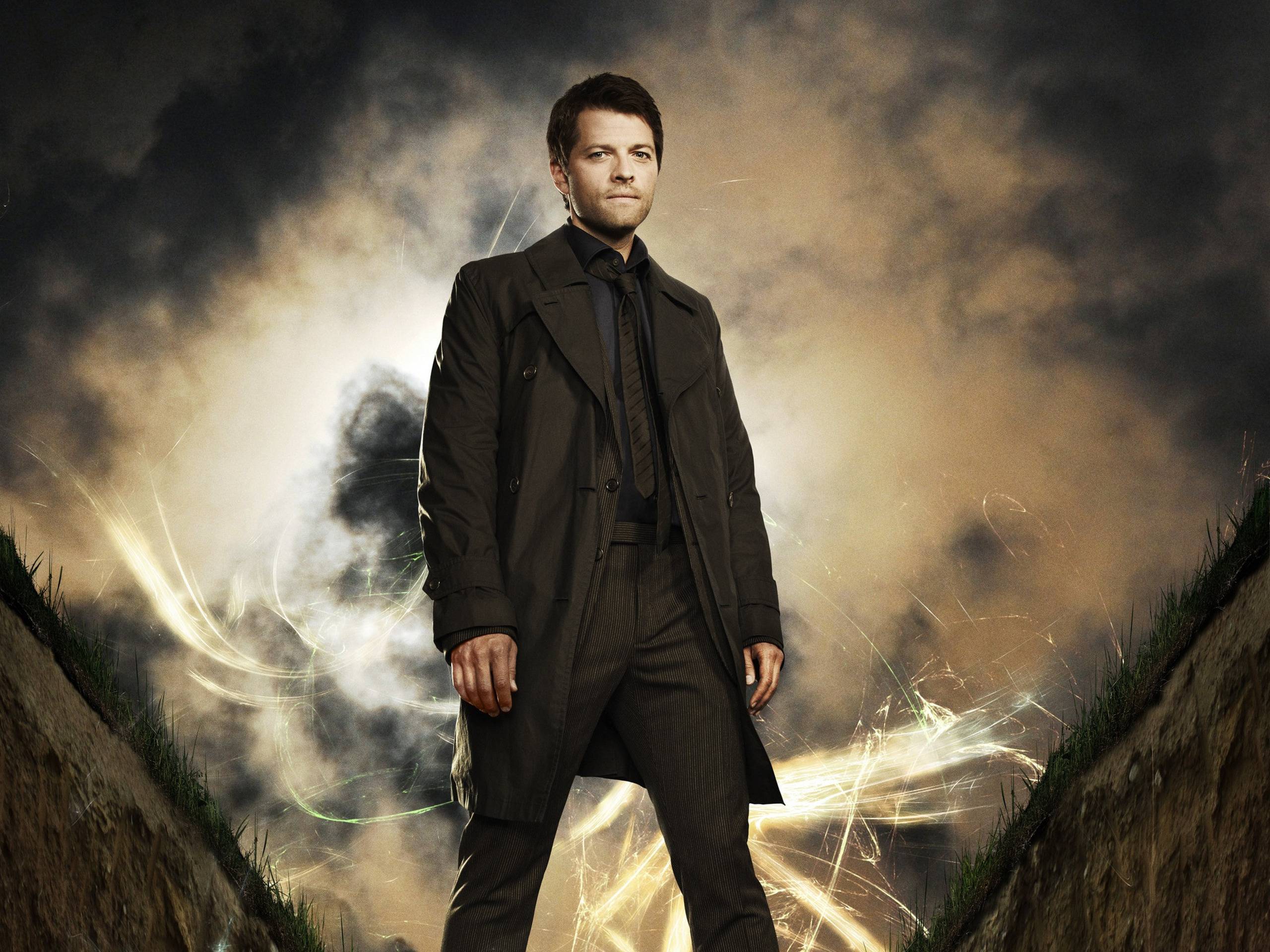 2560x1920 Supernatural Wallpaper Castiel .