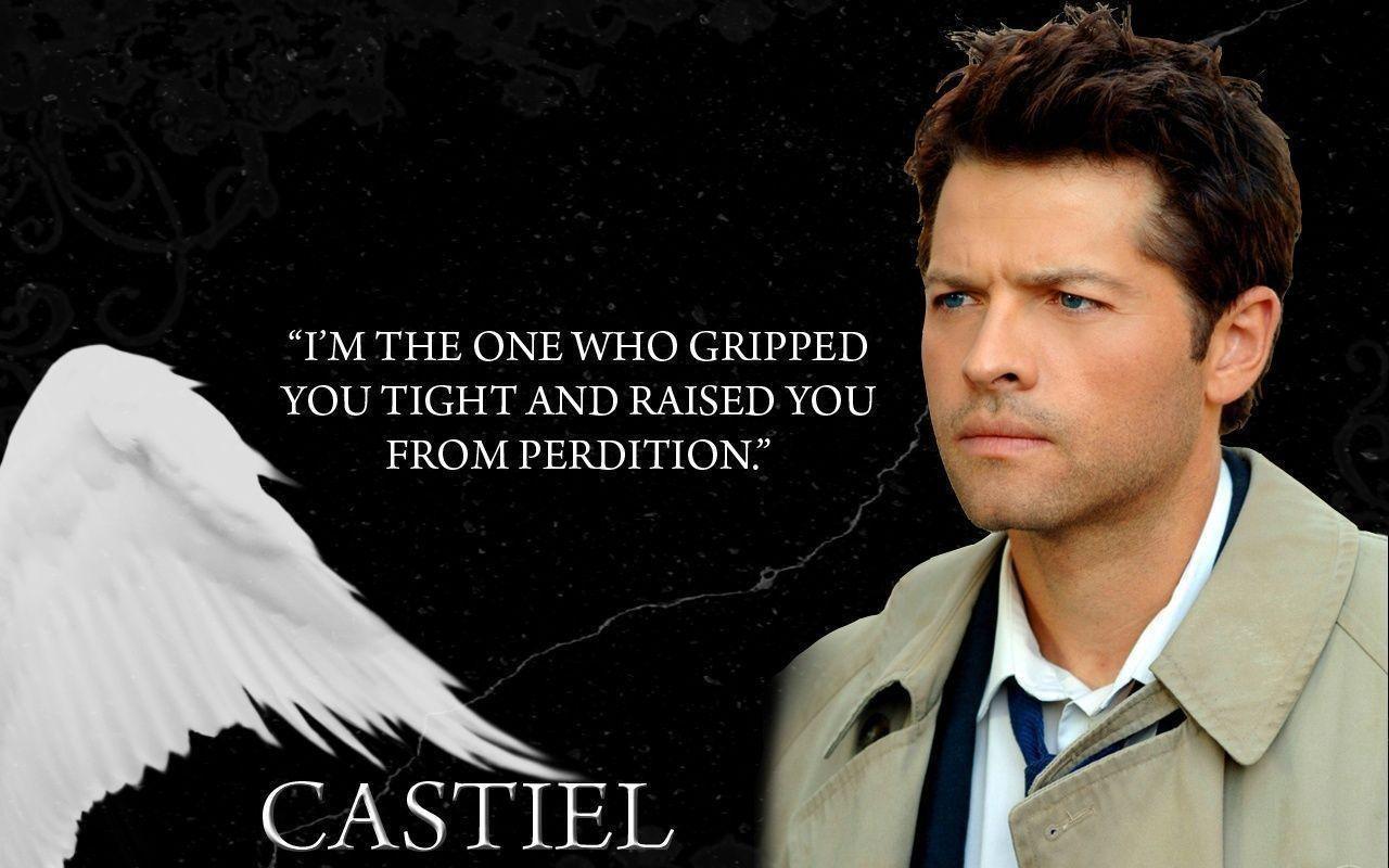 1280x800 Castiel supernatural .com