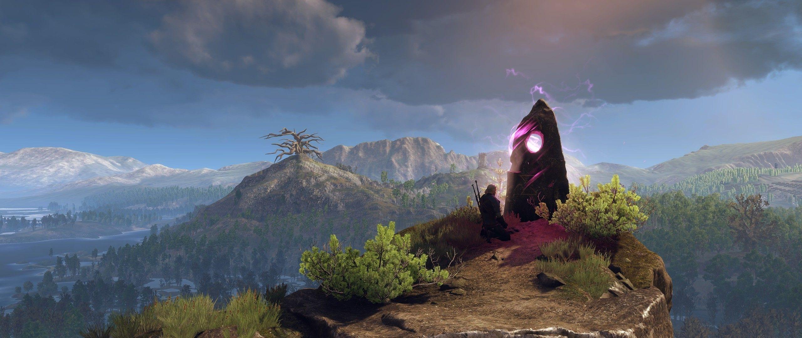 2560x1080 The Witcher 3: Wild Hunt, Artwork .
