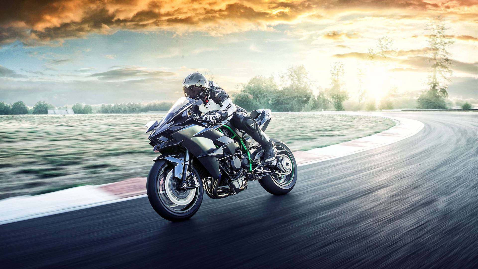1920x1080 H2r Kawasaki Ninja 2019 .