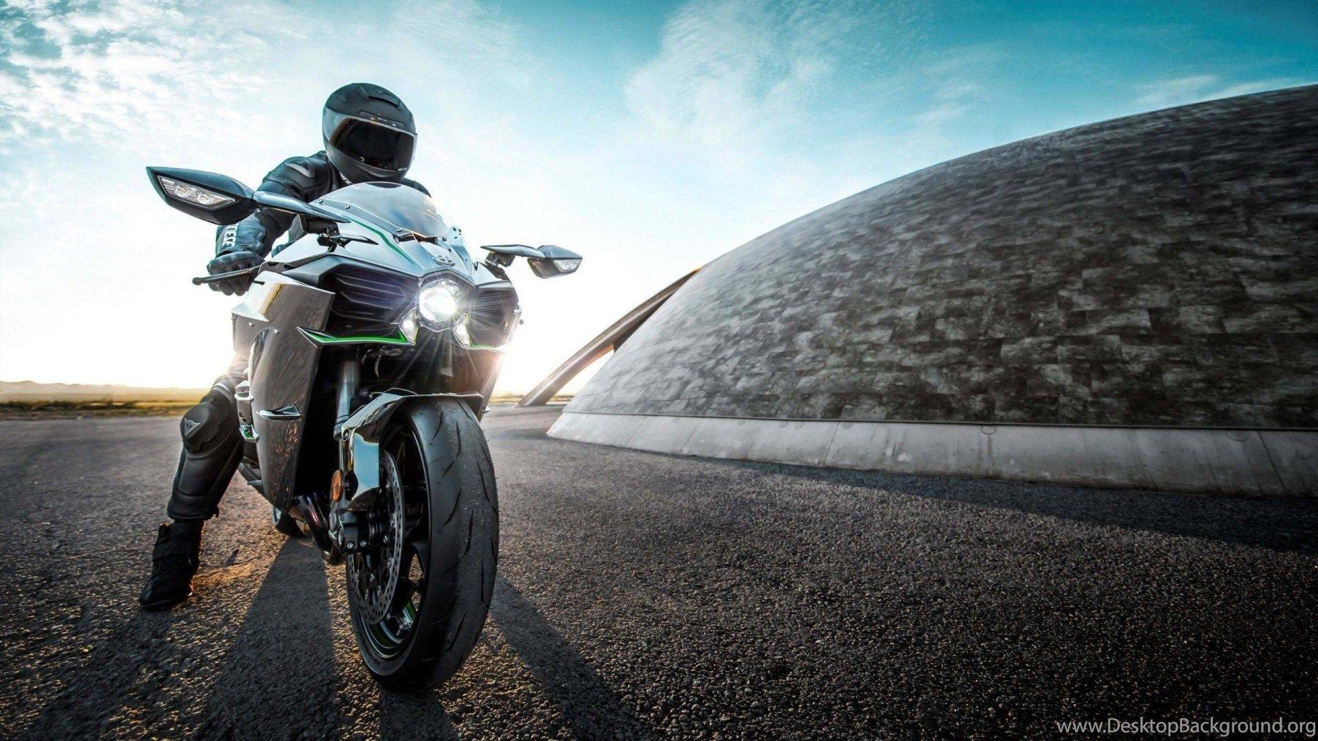 1920x1080 Kawasaki Ninja H2 Bike Wallpaper HD .