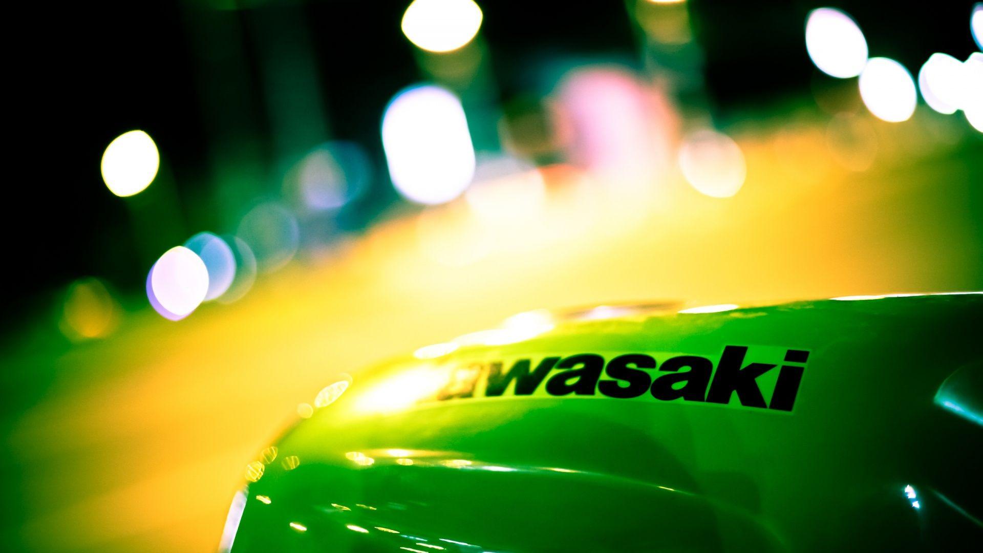 1920x1080 Kawasaki badge desktop PC and .