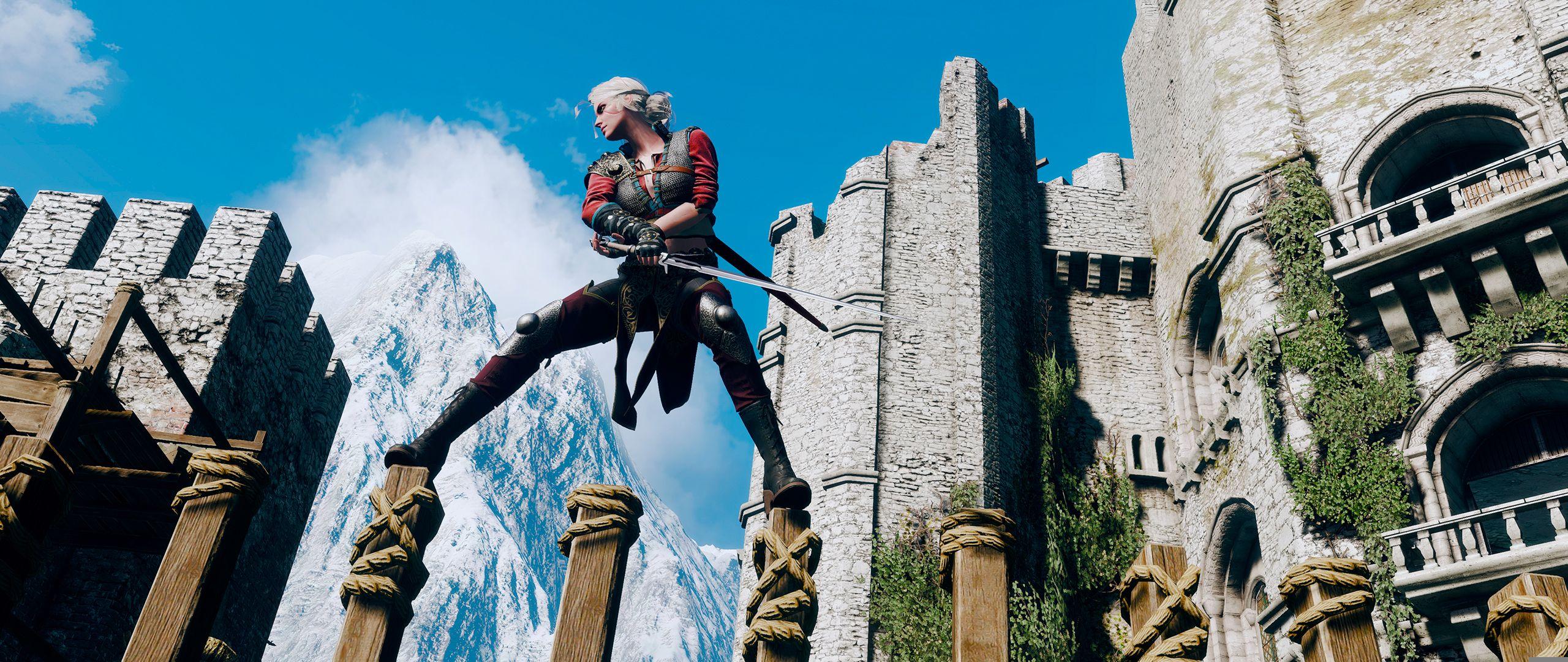 2560x1080 Wild Hunt, Footwork, section games .