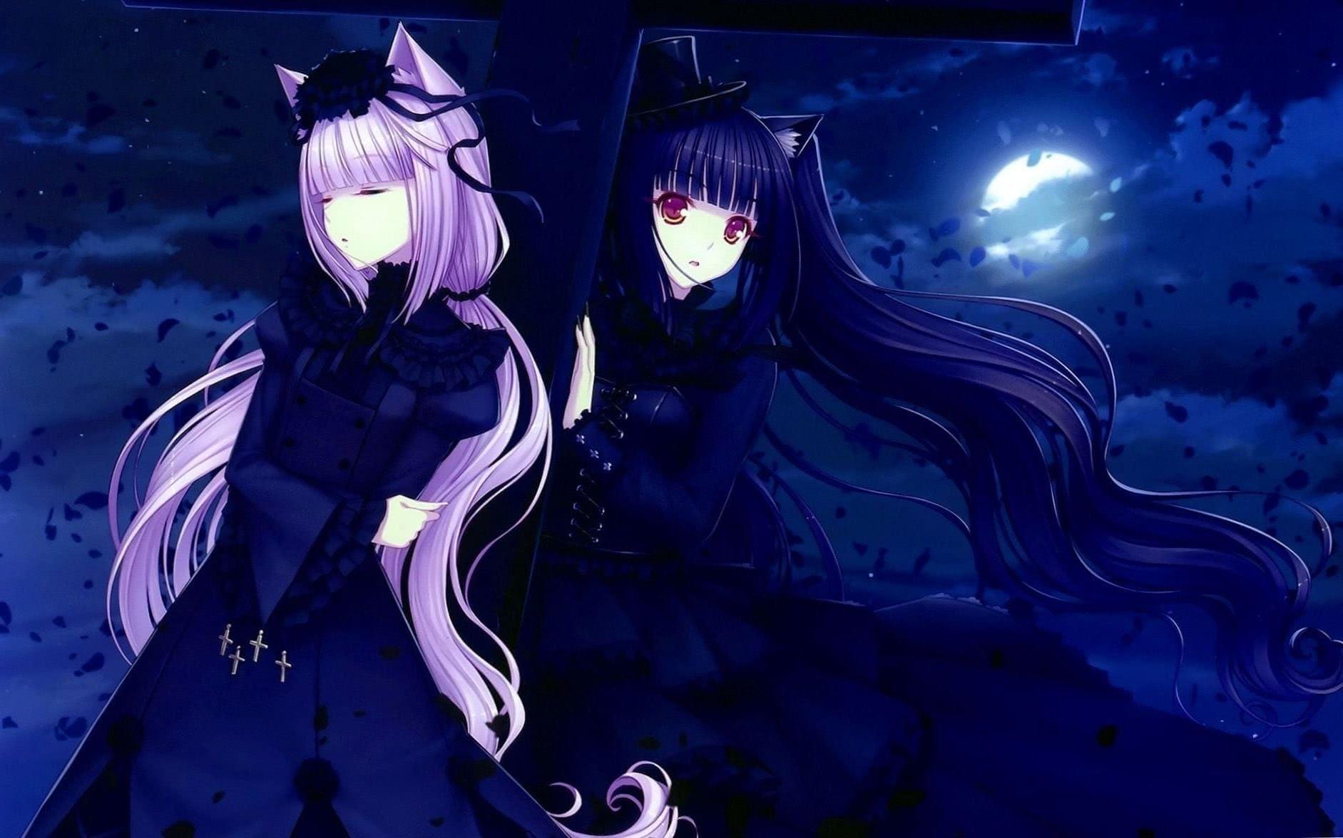 1883x1176 Wolf Girl Anime Wallpaper Wallpaper.pro