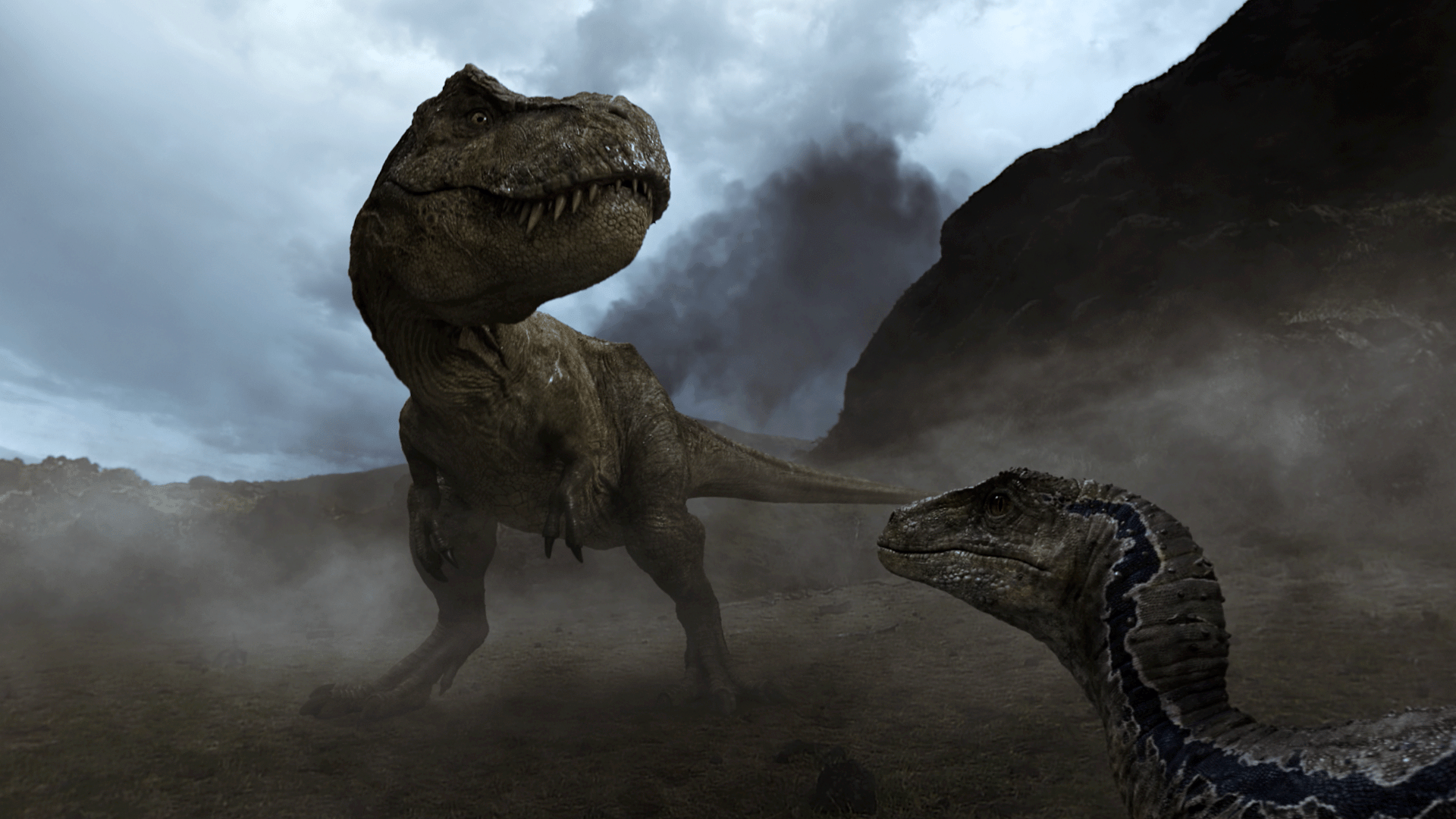 1920x1080 Jurassic World: Blue' VR Experience .