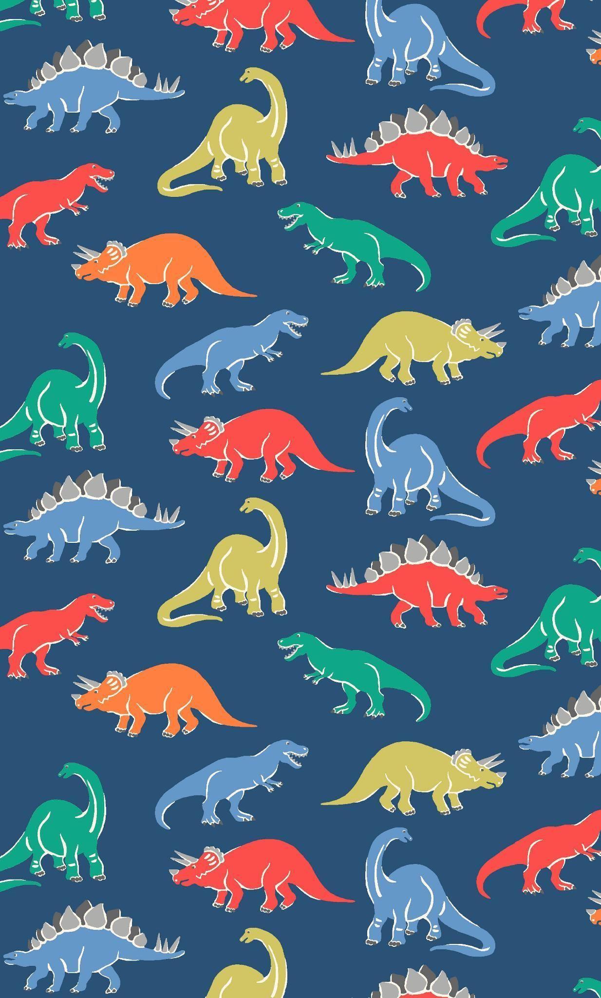 1234x2048 Colorful Dinosaur Wallpaper .