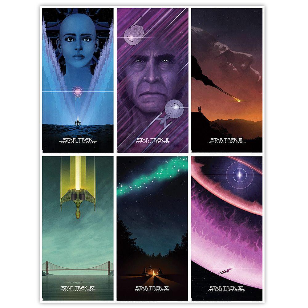 1000x1000 STAR TREK: TOS MOVIE POSTERS .byebyerobot.com · Out of stock