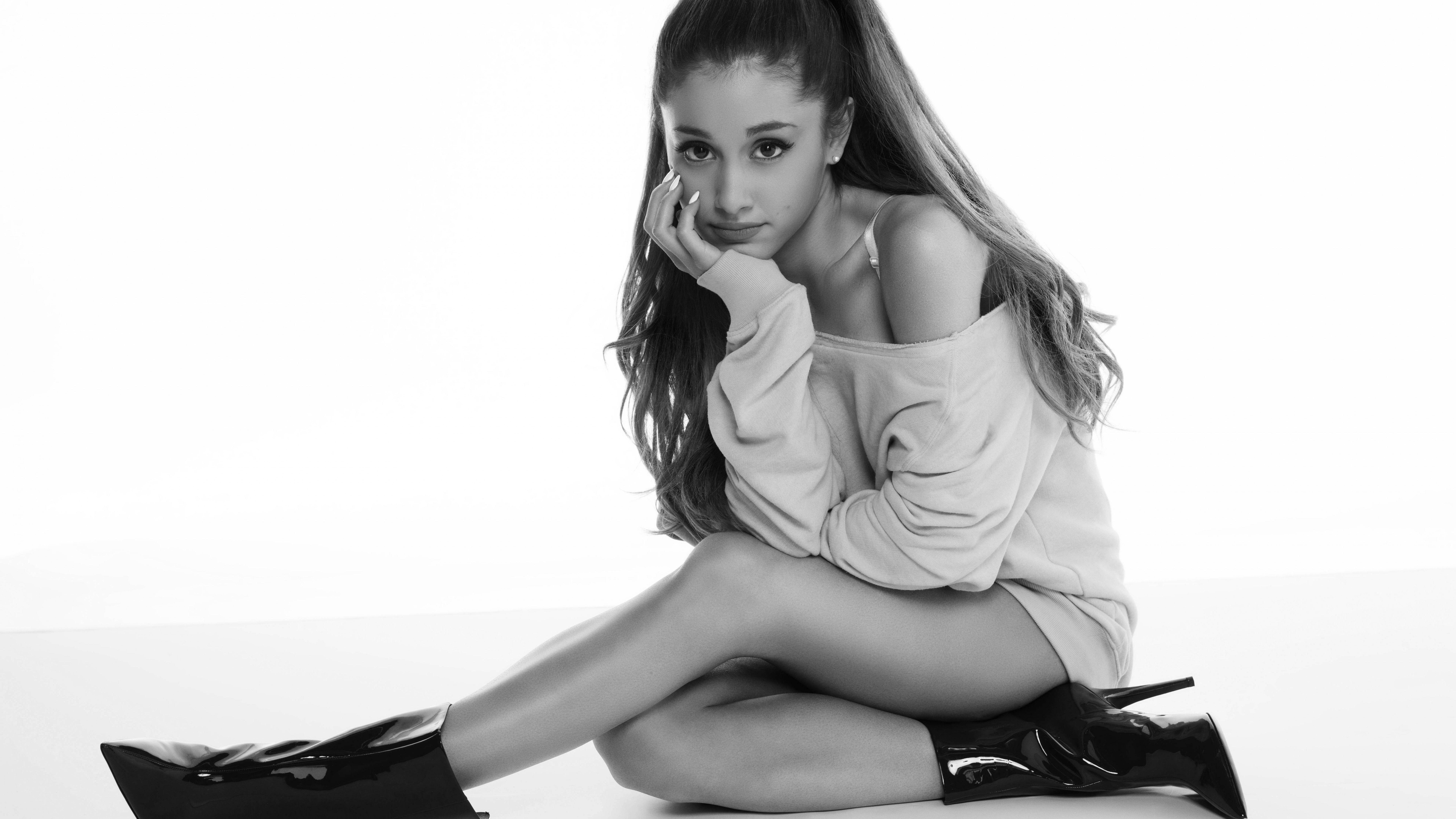7680x4320 Ariana Grande Cartoon Wallpaper