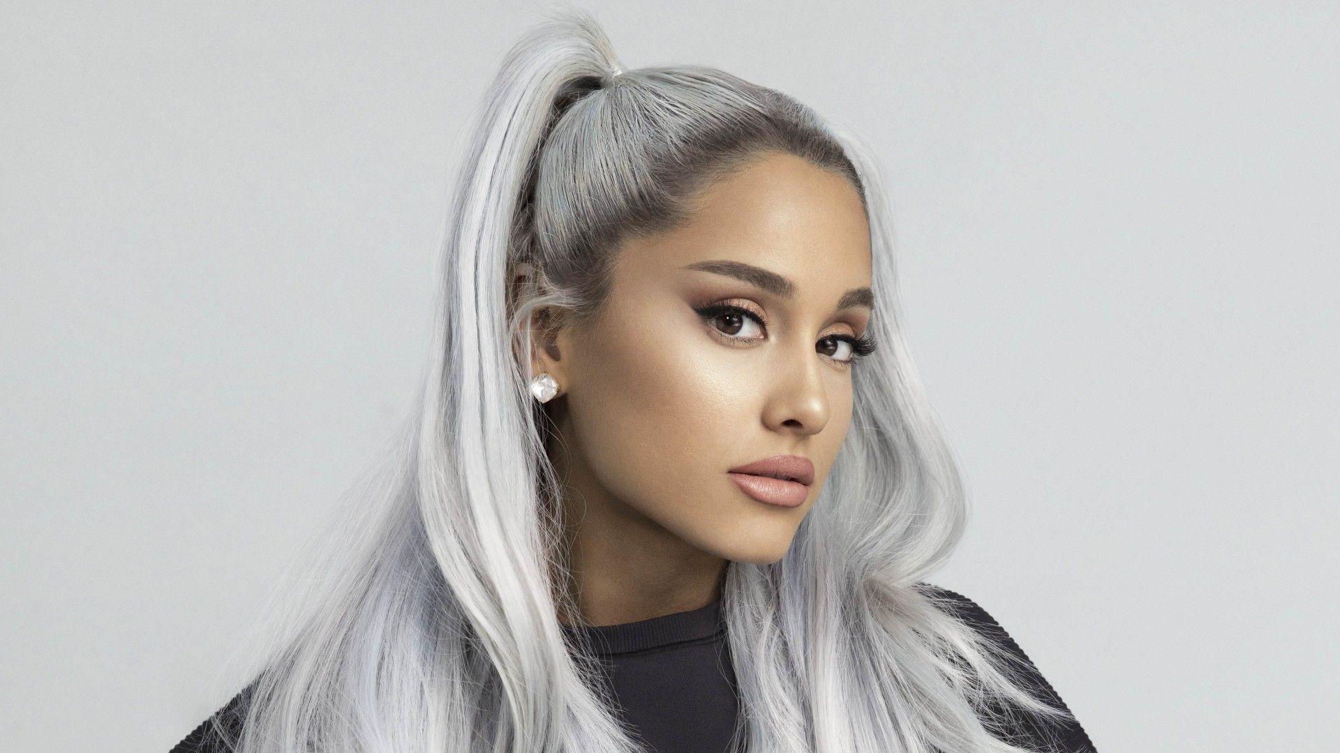 1920x1080 Ariana Grande Sporting Silver Hair Free .
