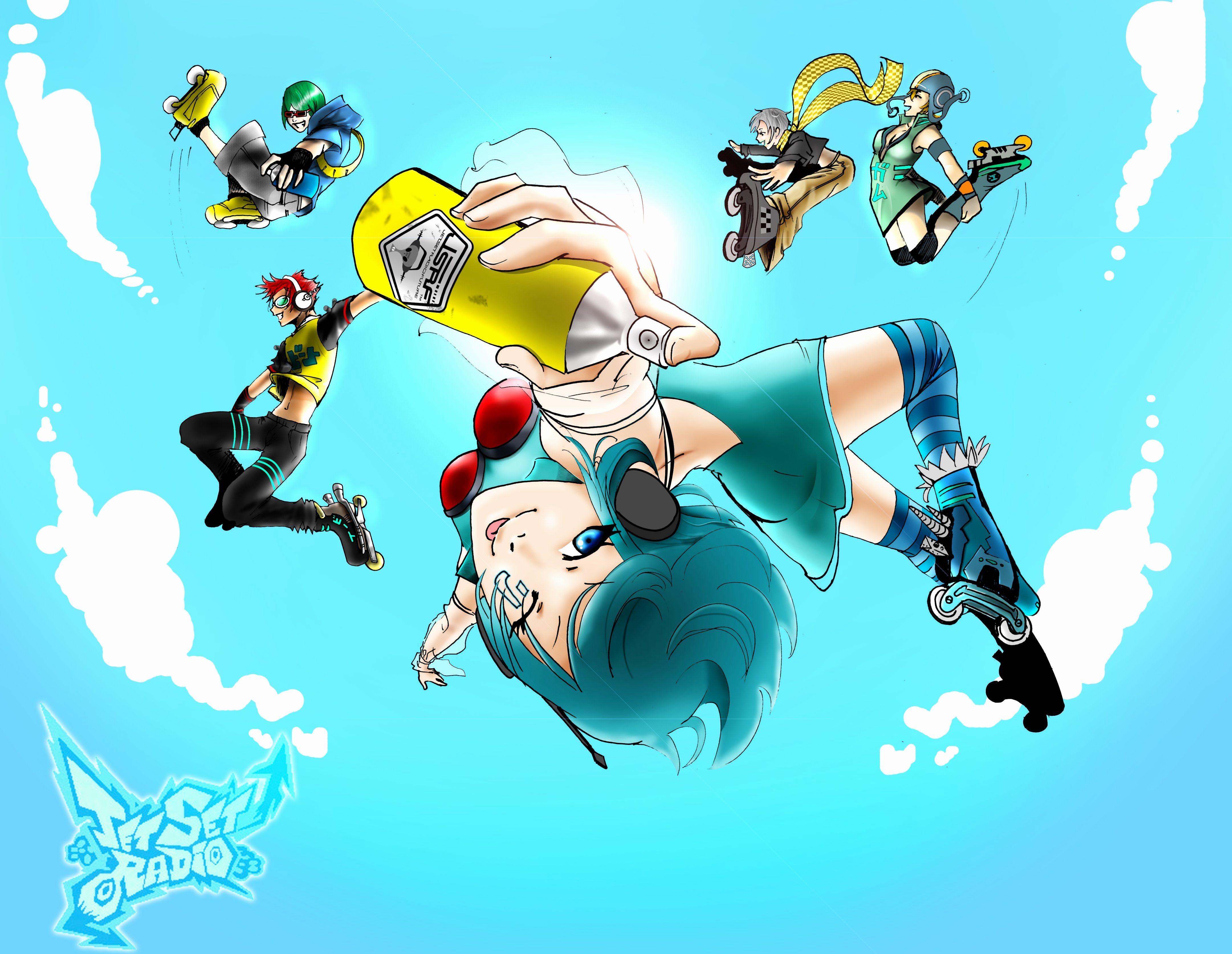 Jet Set Radio 1080P 2k 4k HD wallpapers backgrounds free download   Rare Gallery