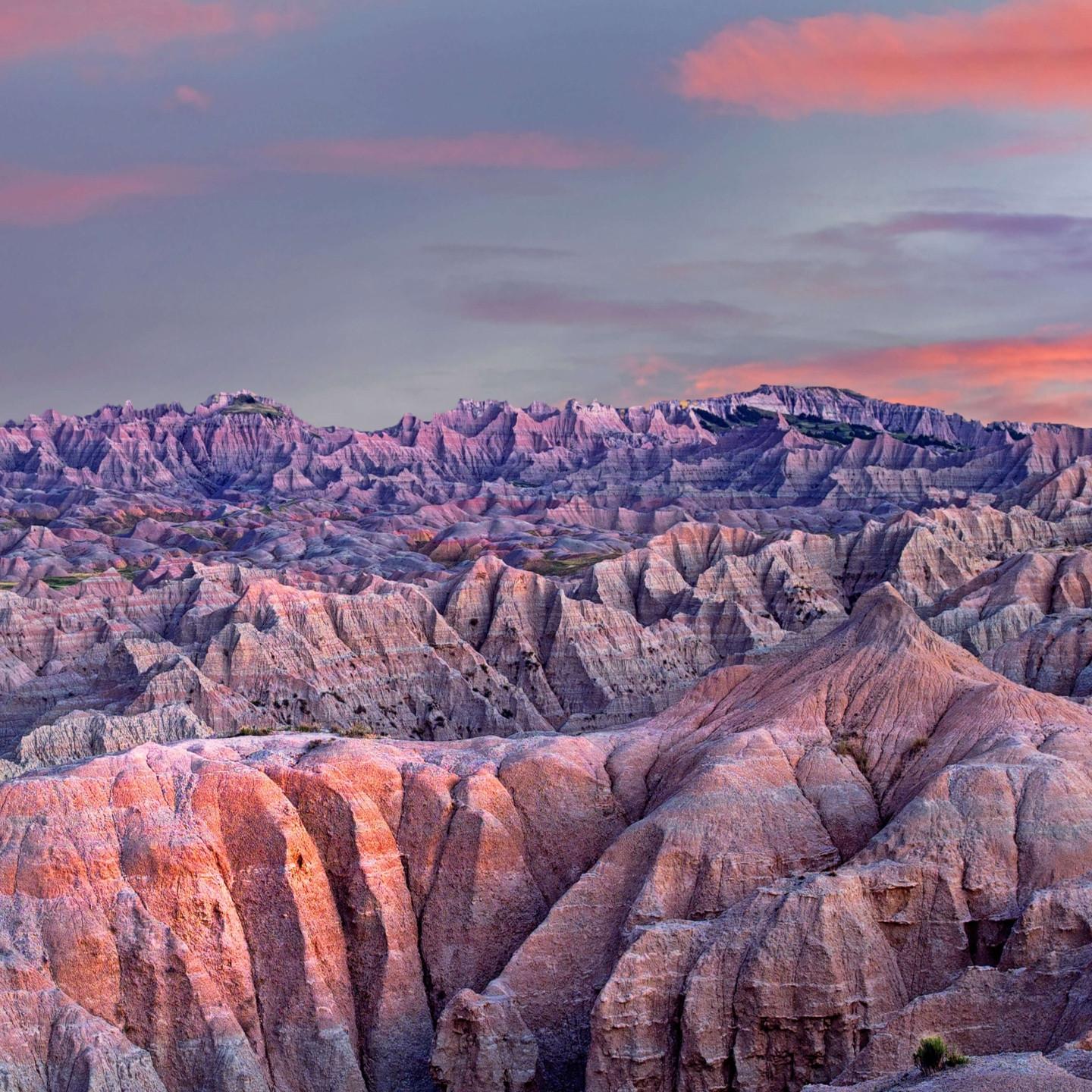 1440x1440 Badlands National Park .