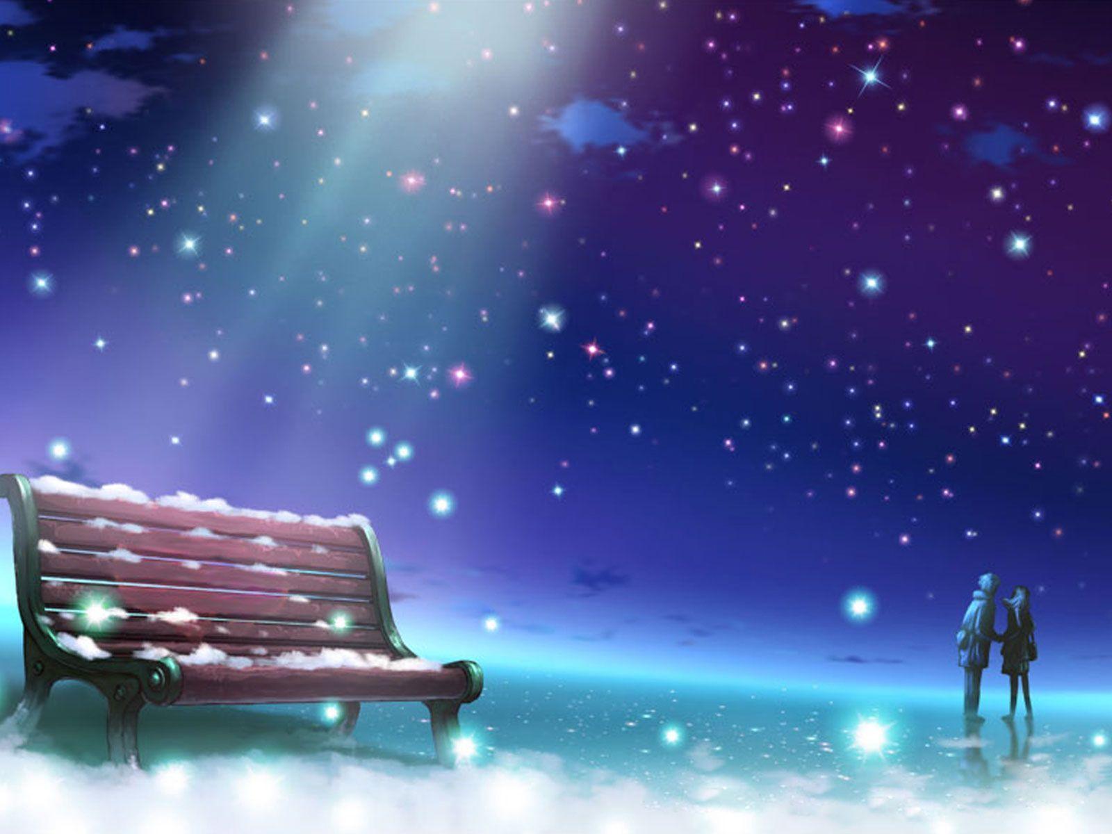 1600x1200 Romantic Anime