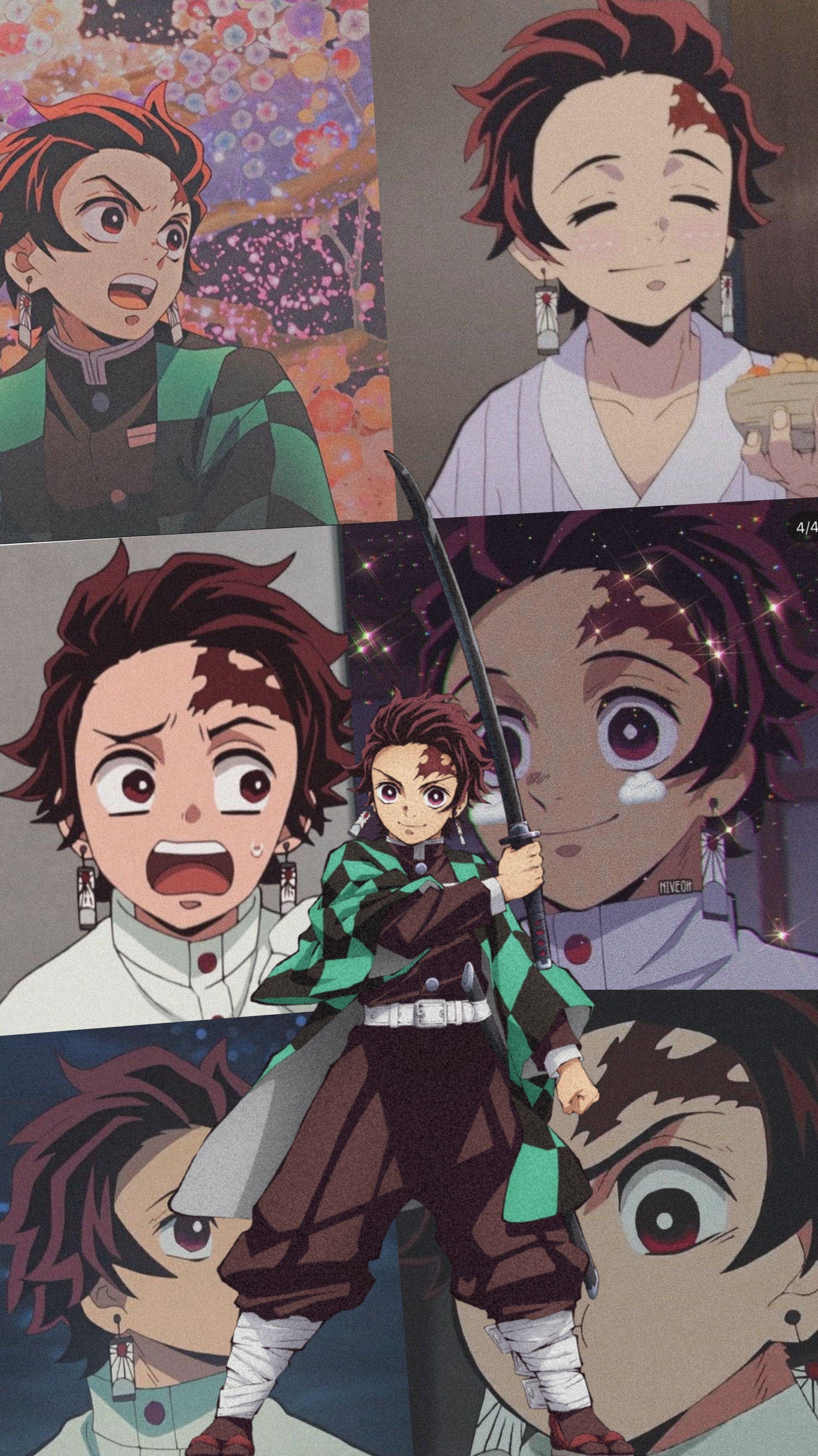 1947x3464 tanjiro. Cute anime wallpaper .com