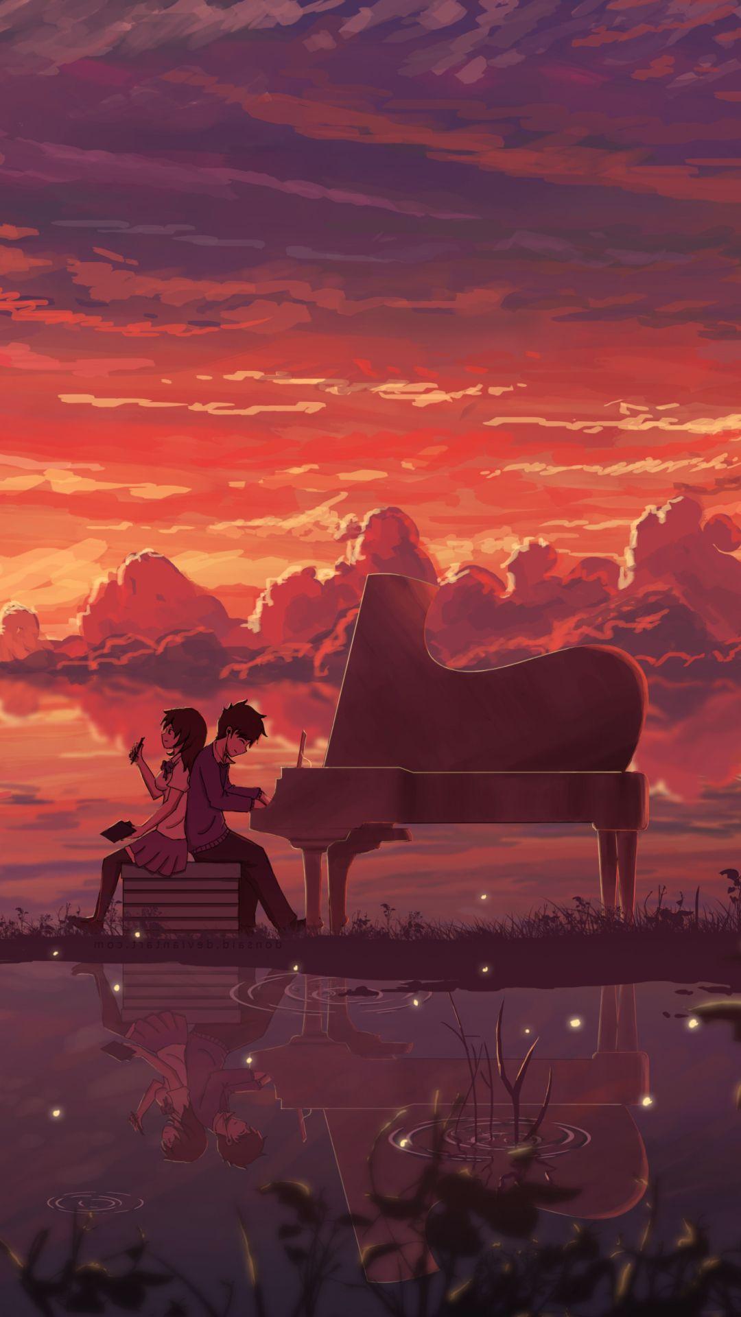 1080x1920 Anime scenery, Anime love, Anime