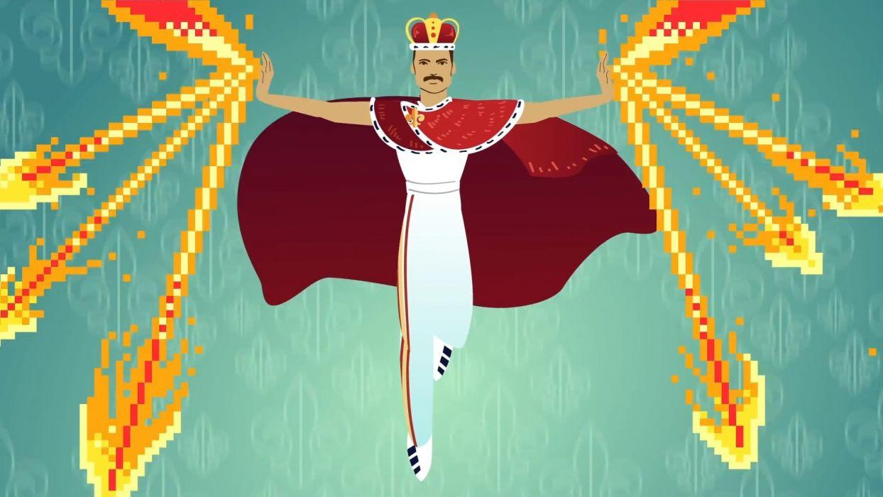 1244x700 Freddie Mercury Queen music band Google Doodle wallpaperx1080