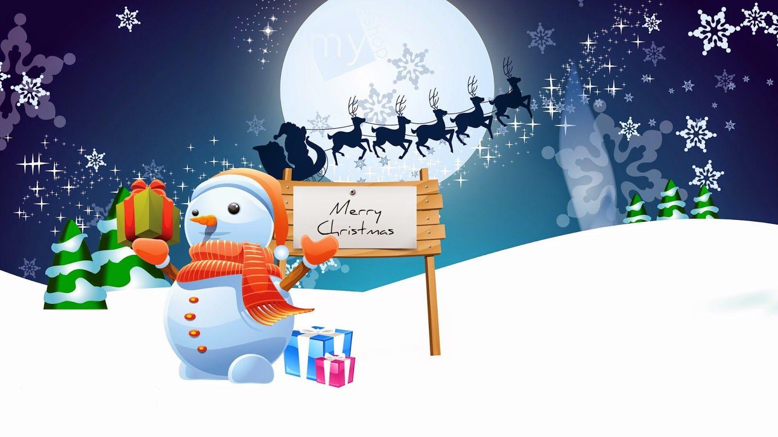 Merry Christmas Snowman Wallpapers - Top Free Merry Christmas Snowman ...