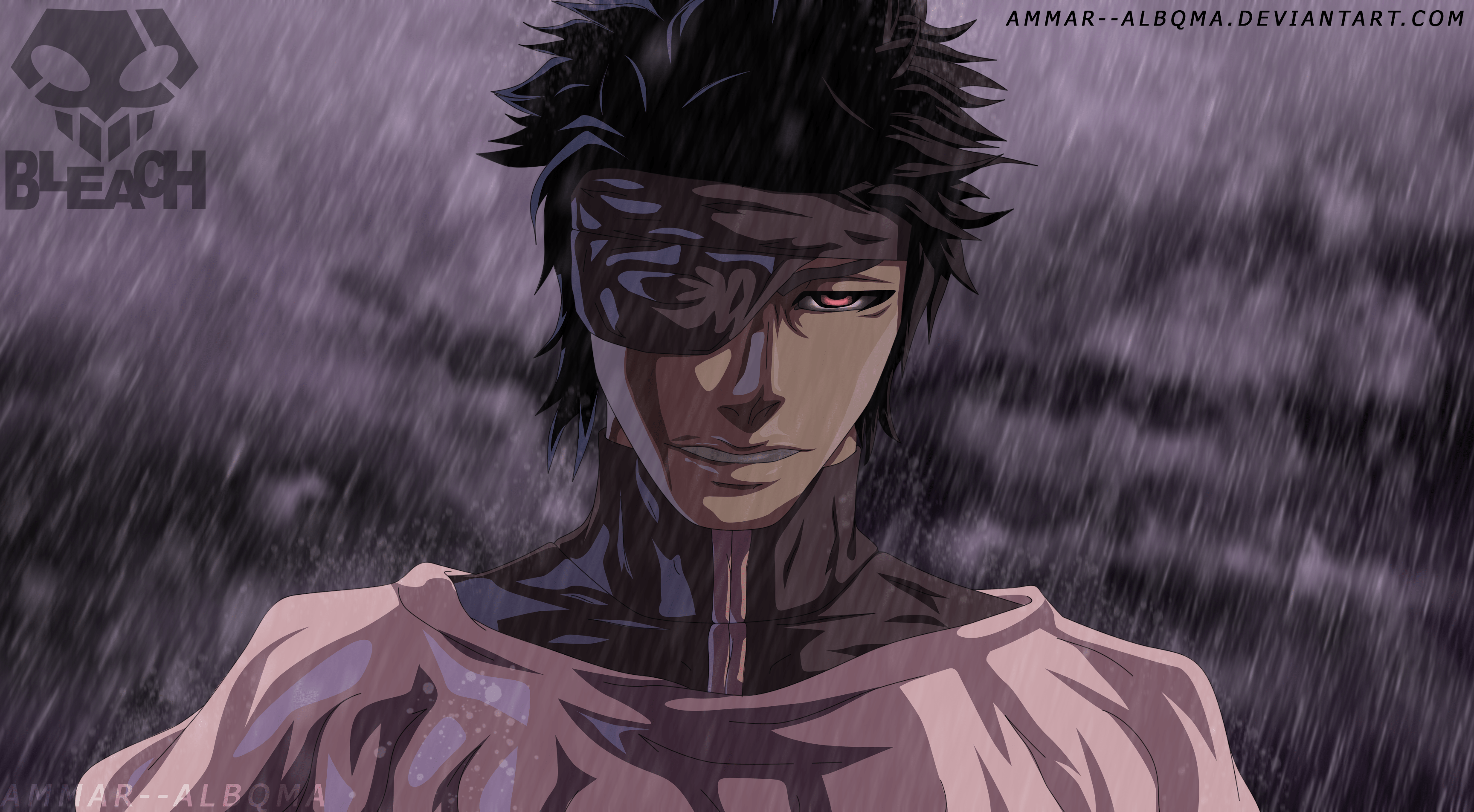 3456x1905 Sōsuke Aizen HD wallpaper,