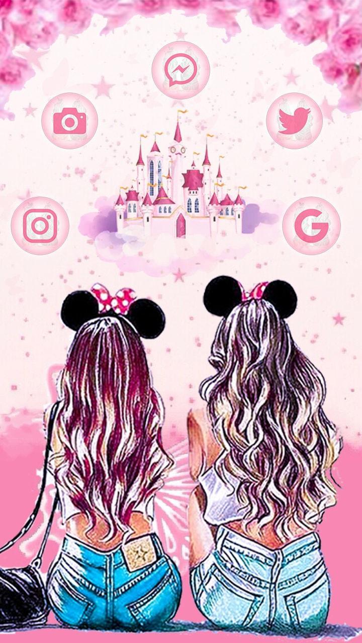 720x1280 Cute Best Friend Wallpaper .