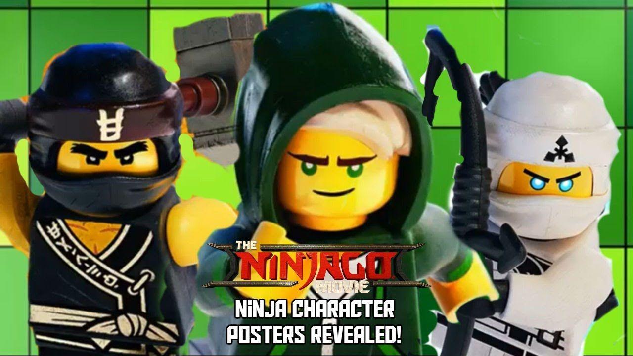 1280x720 The Lego Ninjago Movie: Ninja Character Wallpaper Revealed!