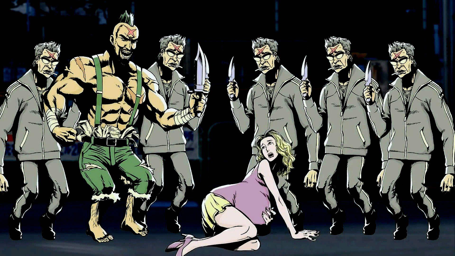 1920x1080 INFERNO COP anime cartoon animation .