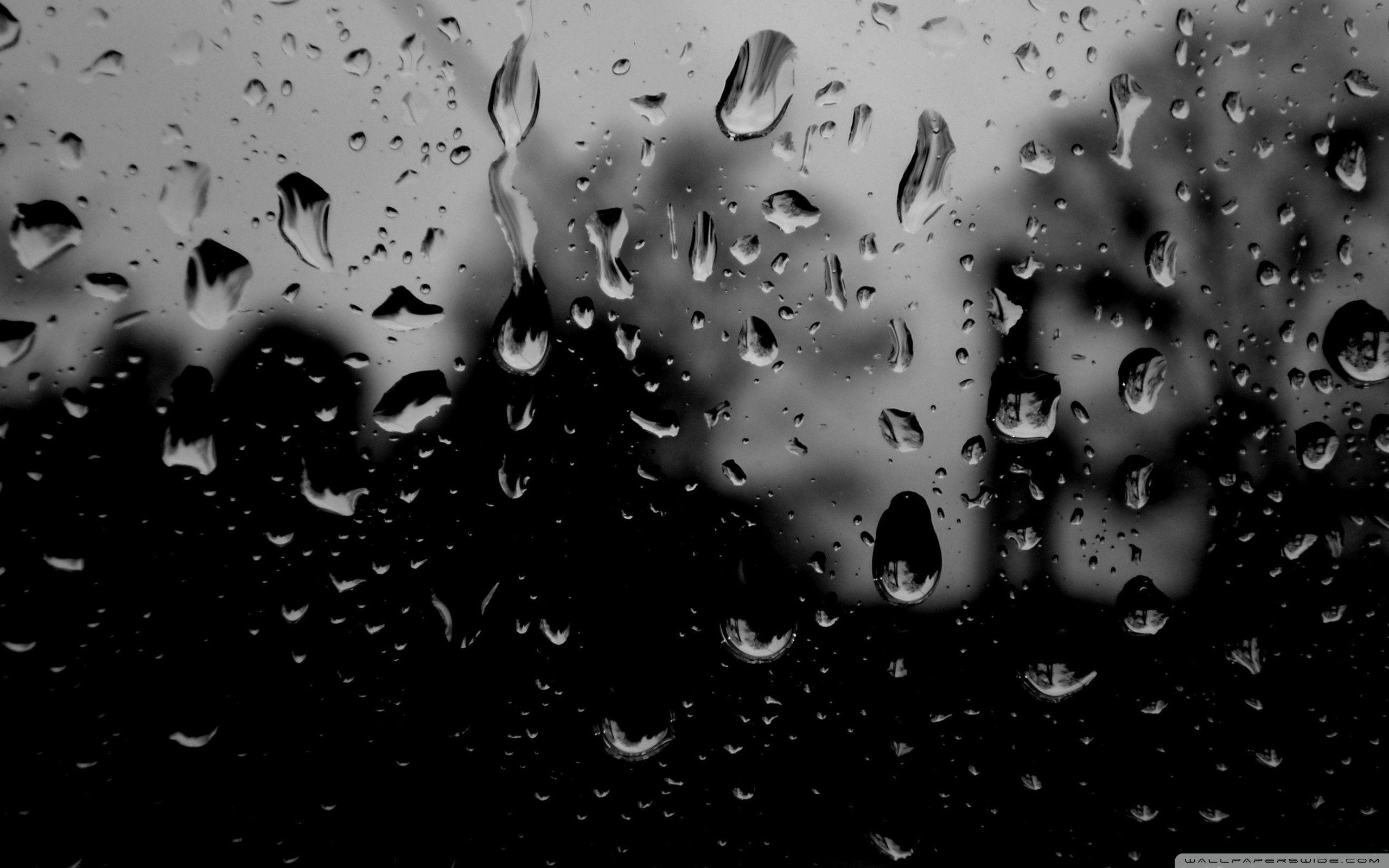 2560x1600 Dark Rain Background .