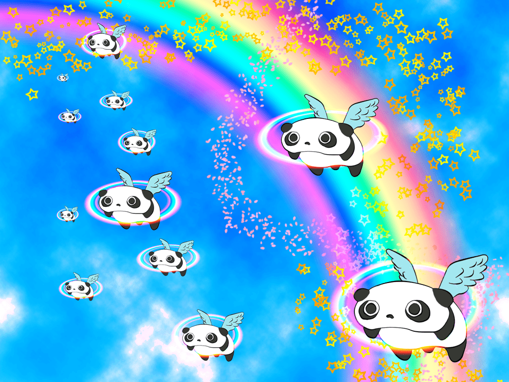 1024x768 Tare Panda Wallpaper