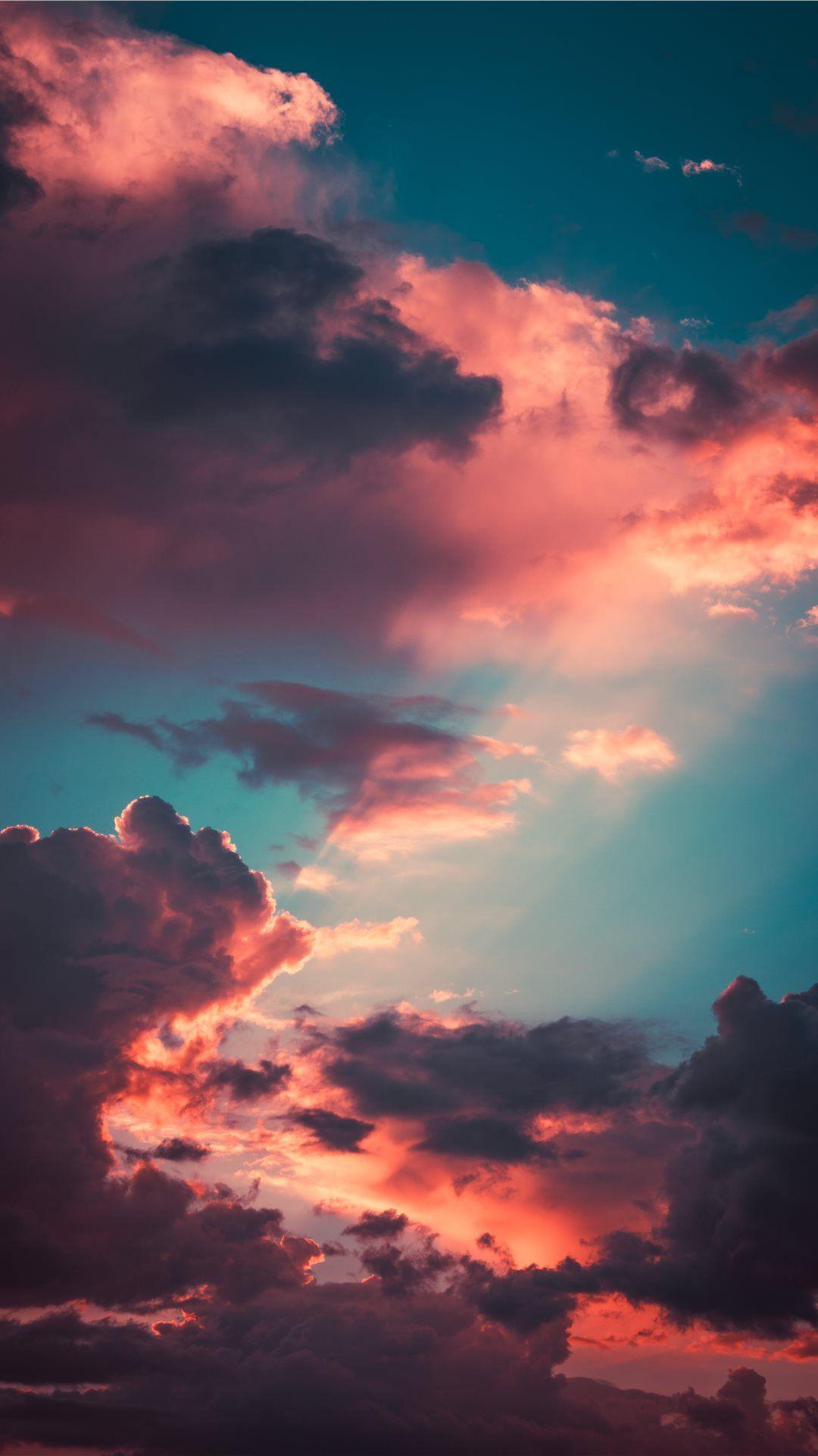 1080x1920 Aesthetic Red Orange Android Background .