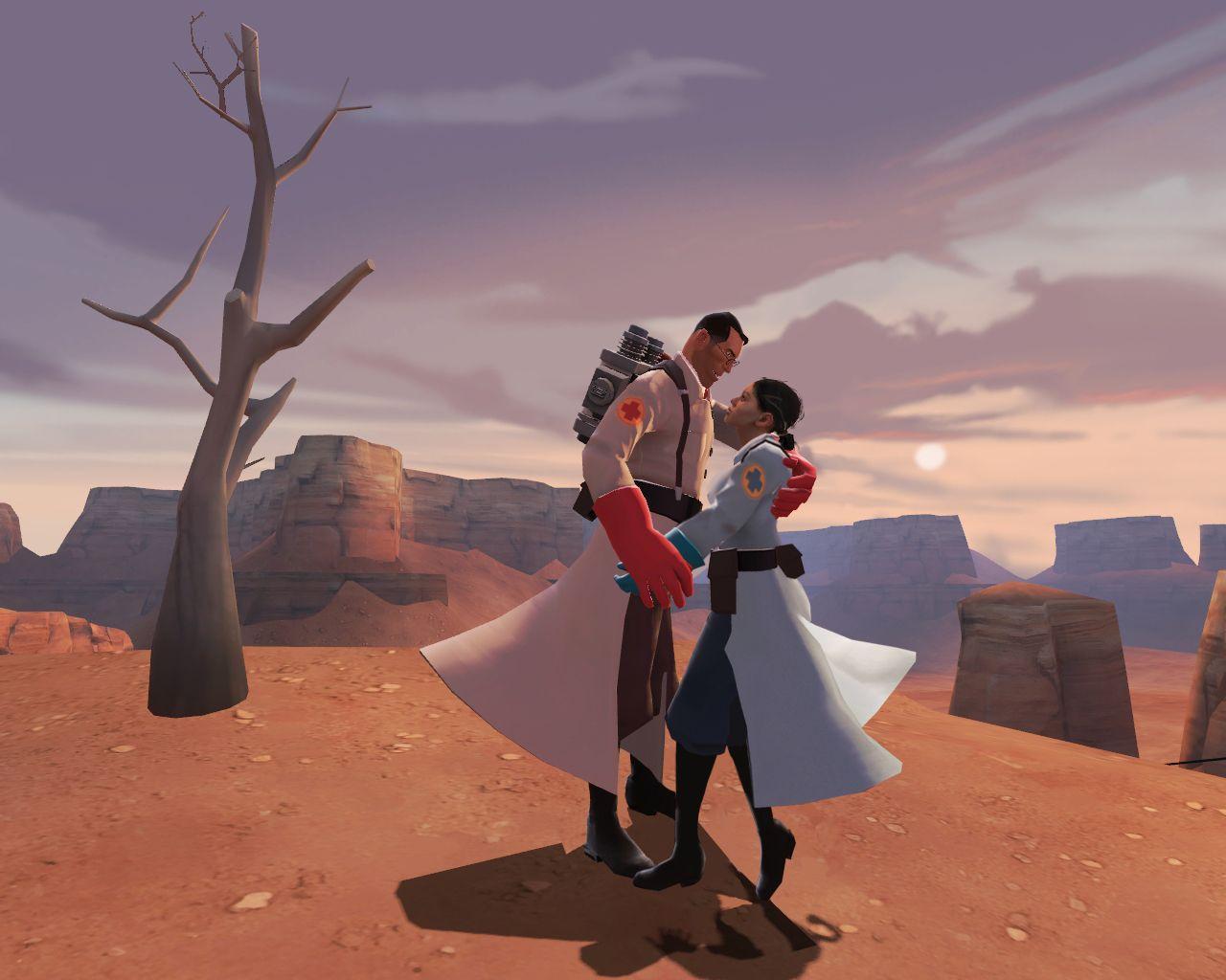 1280x1024 Team Fortress 2 Medic Wallpaper .