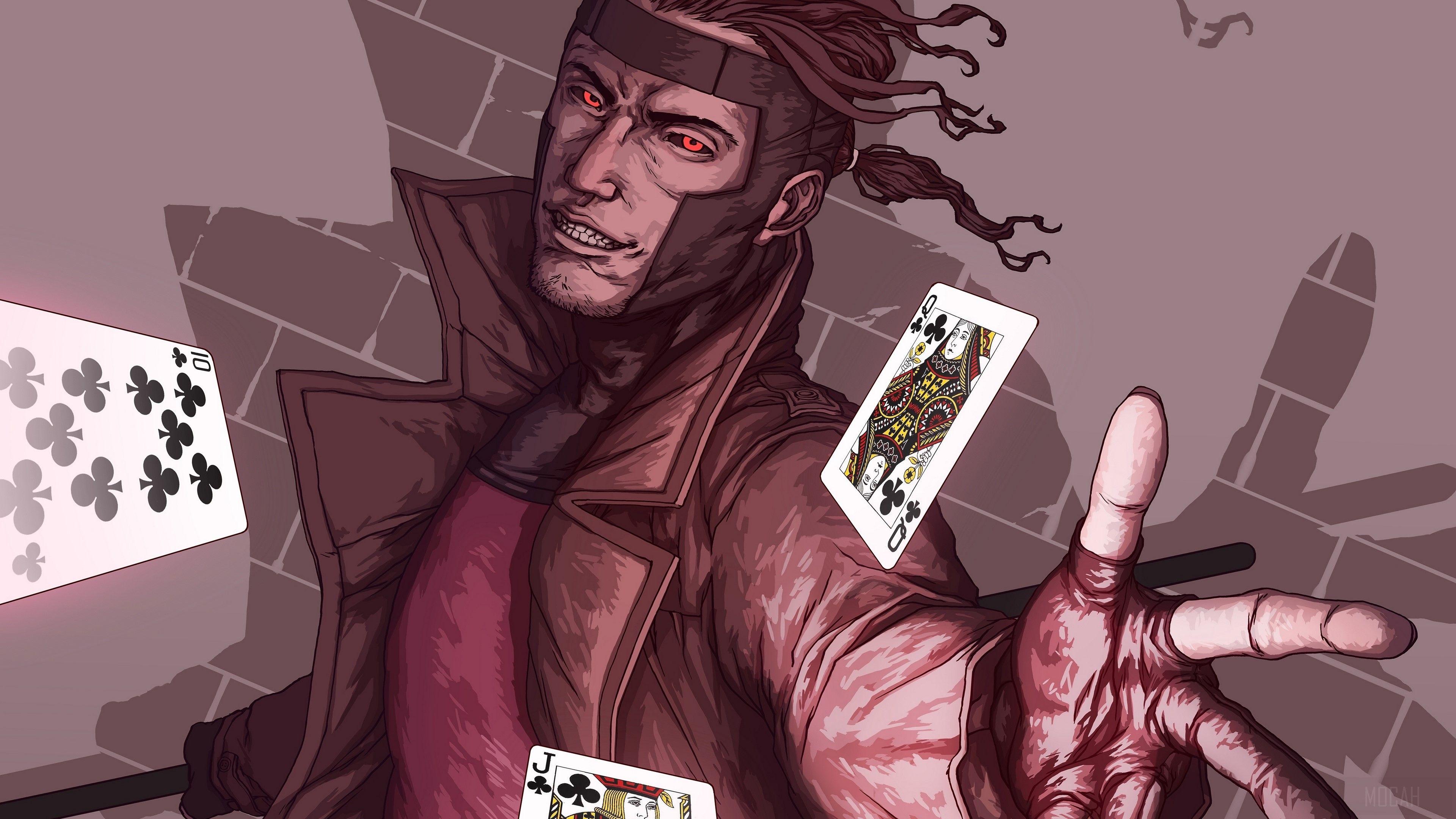 3840x2160 Gambit HD wallpaper,