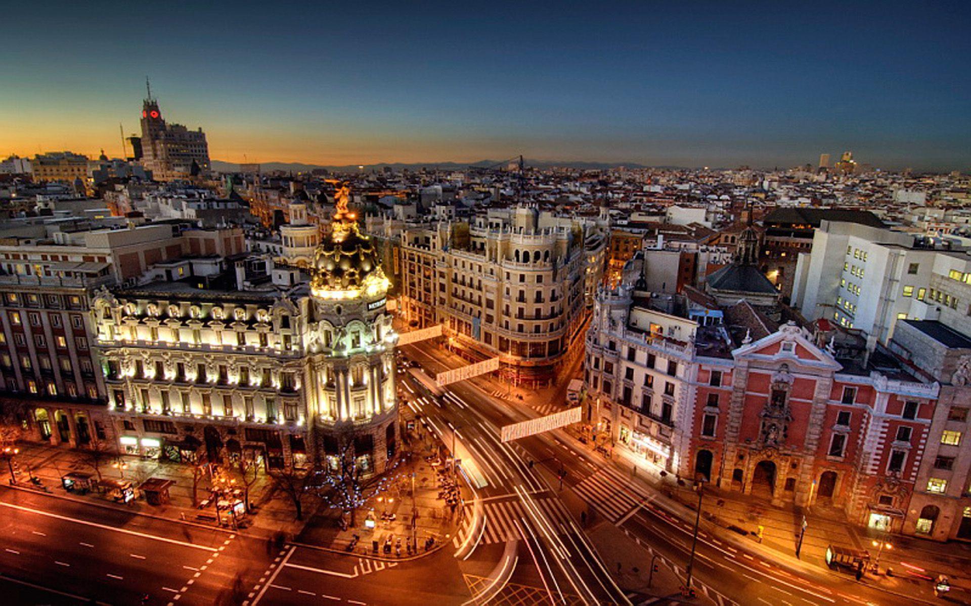 1920x1200 Madrid City