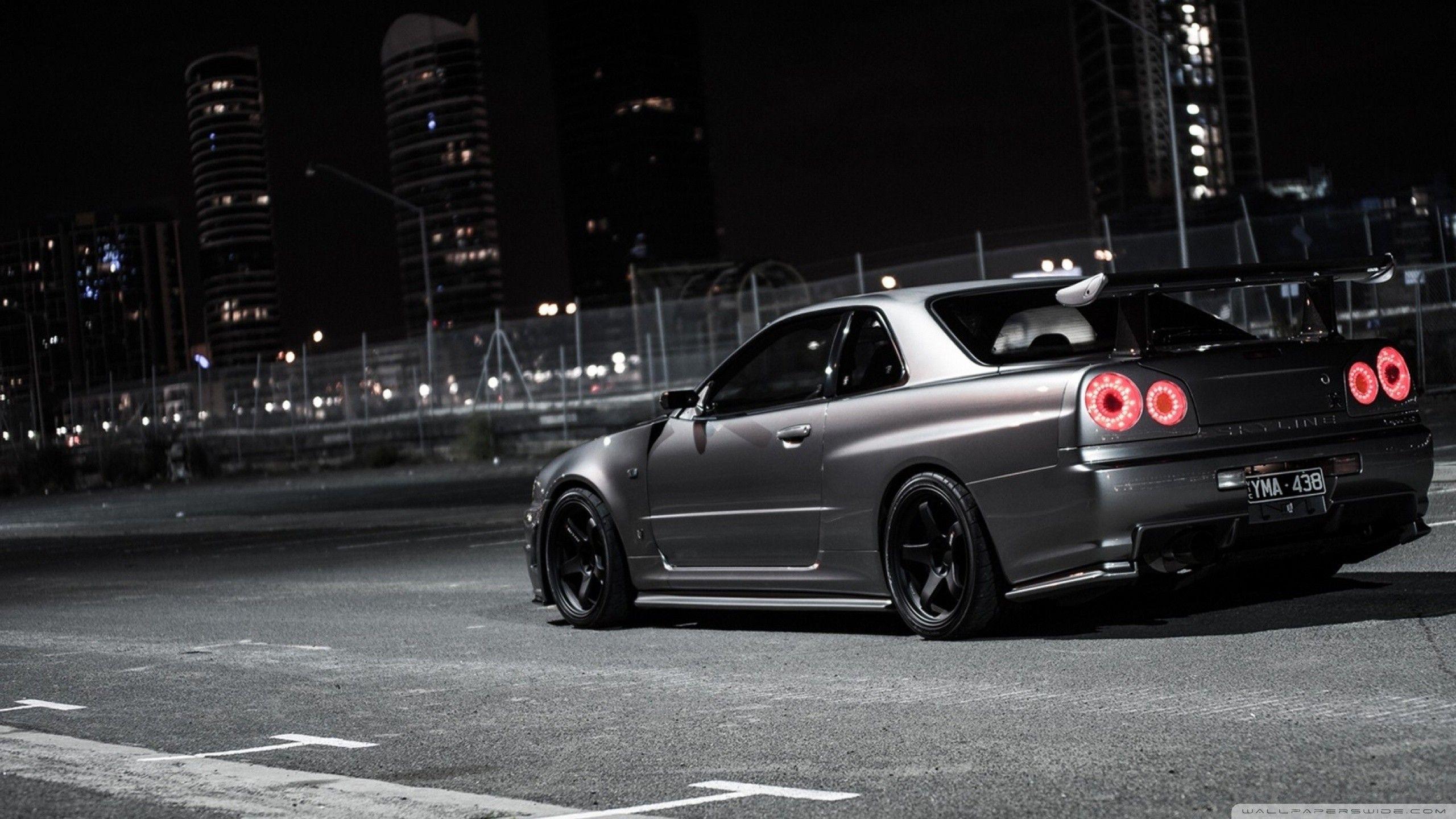 2560x1440 R33 Skyline Anime Wallpaper .