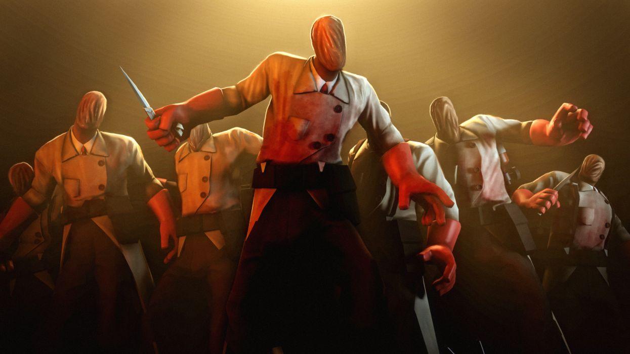 1245x700 Team fortress 2 fan art silent hill .