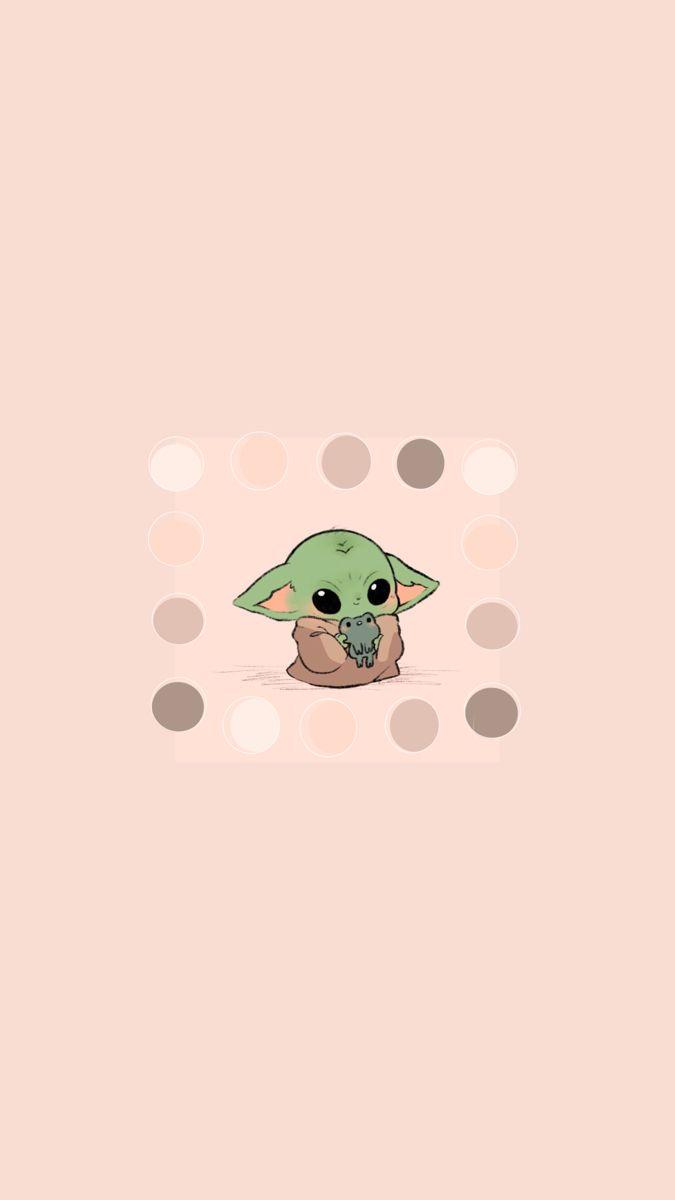 675x1200 Yoda wallpaper, Cartoon wallpaper, Cute .com