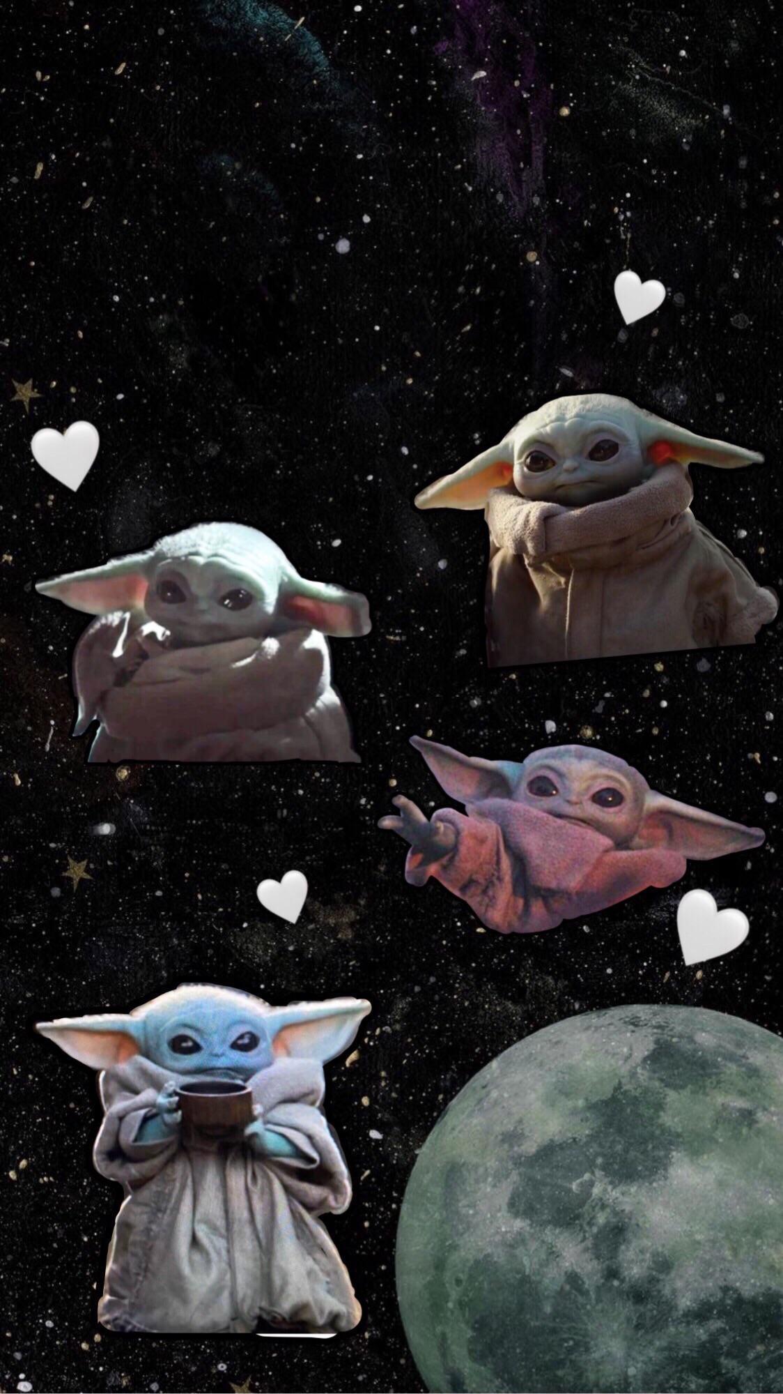 1124x1999 Baby Yoda Lockscreen Wallpaper. R .