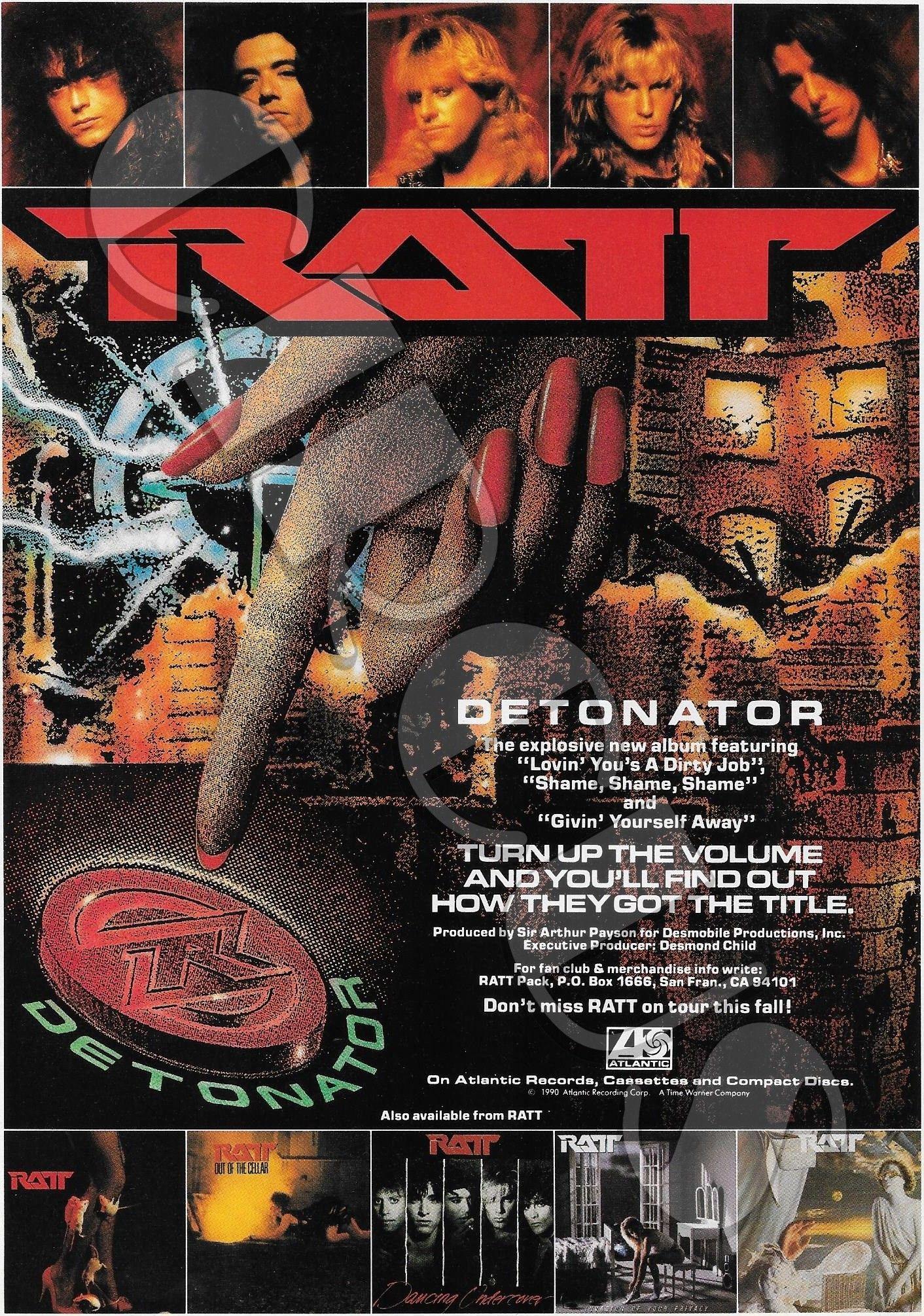 1412x2011 August 1990: #RATT released their .com
