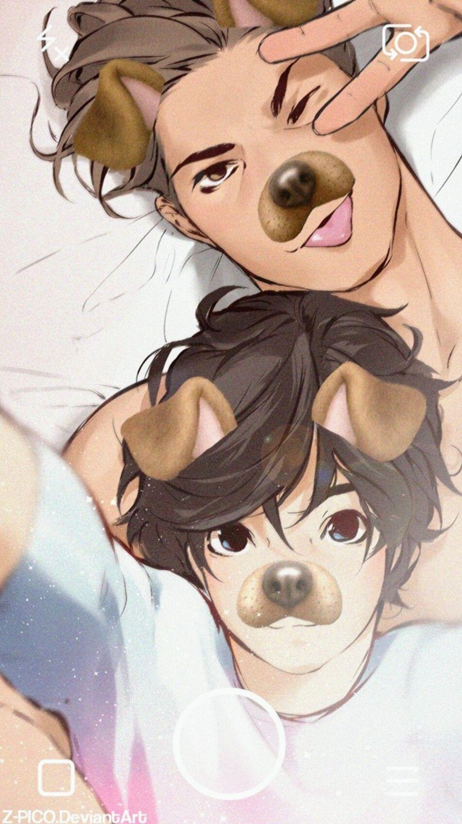 951x1696 Anime Gay Couple Wallpaper .