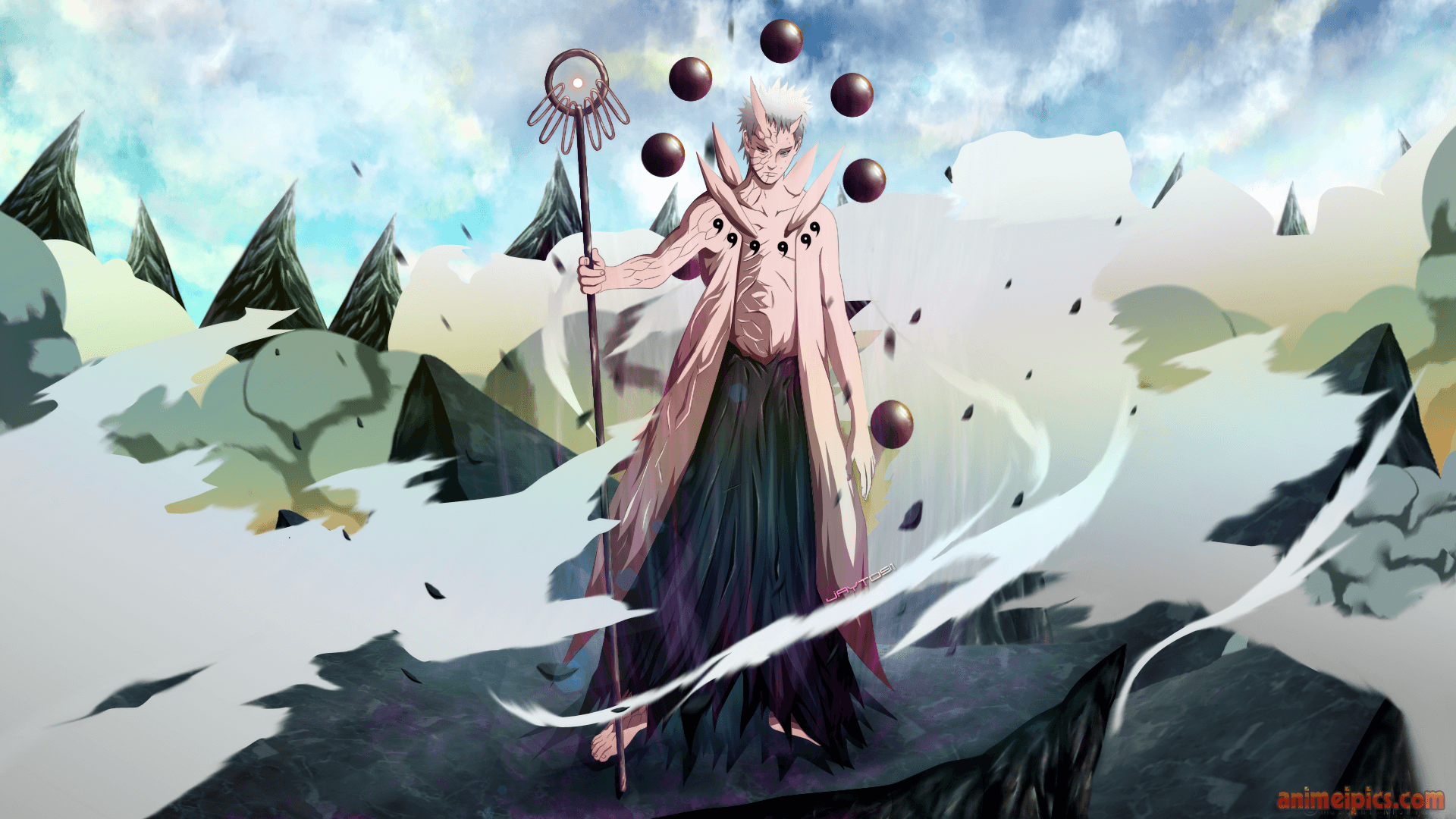 1920x1080 Obito The Ten Tails Jinchuriki. animeipics.