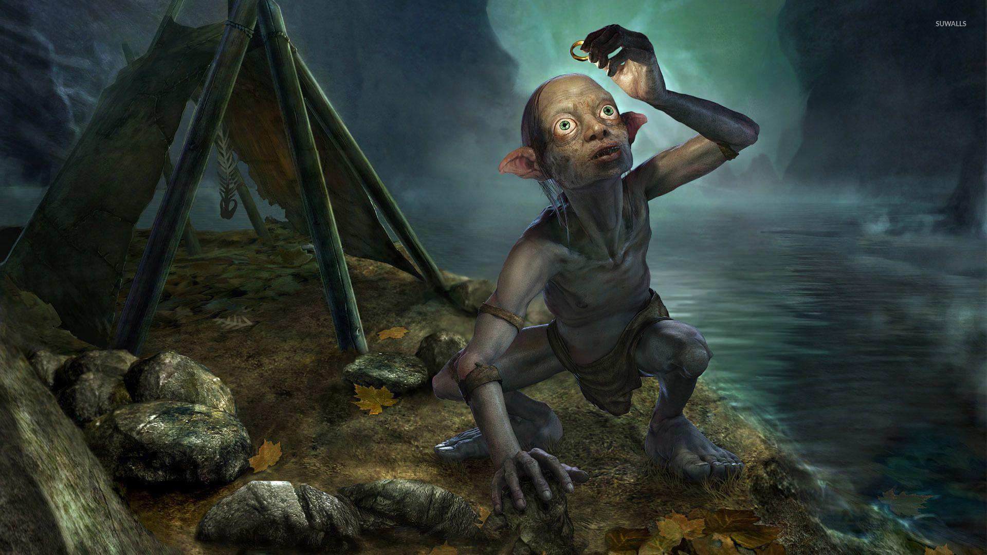 1920x1080 Gollum holding One Ring