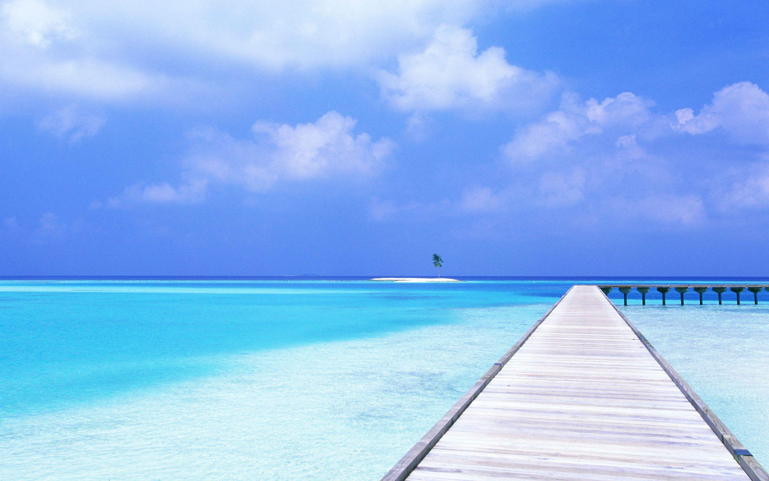 2560x1600 Beach Landscape Photography HD Wallpaper, Background Image