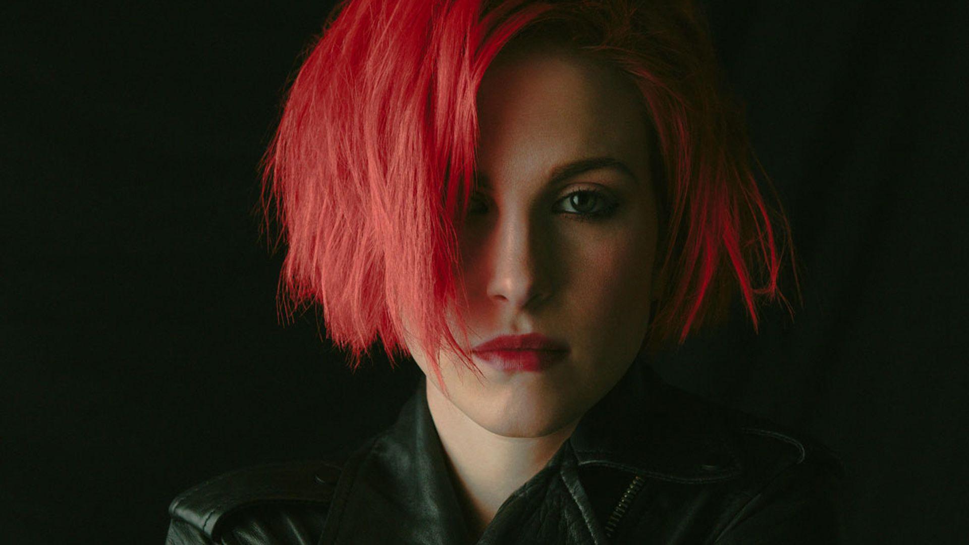1920x1080 Hayley Williams Messy Red Hair .