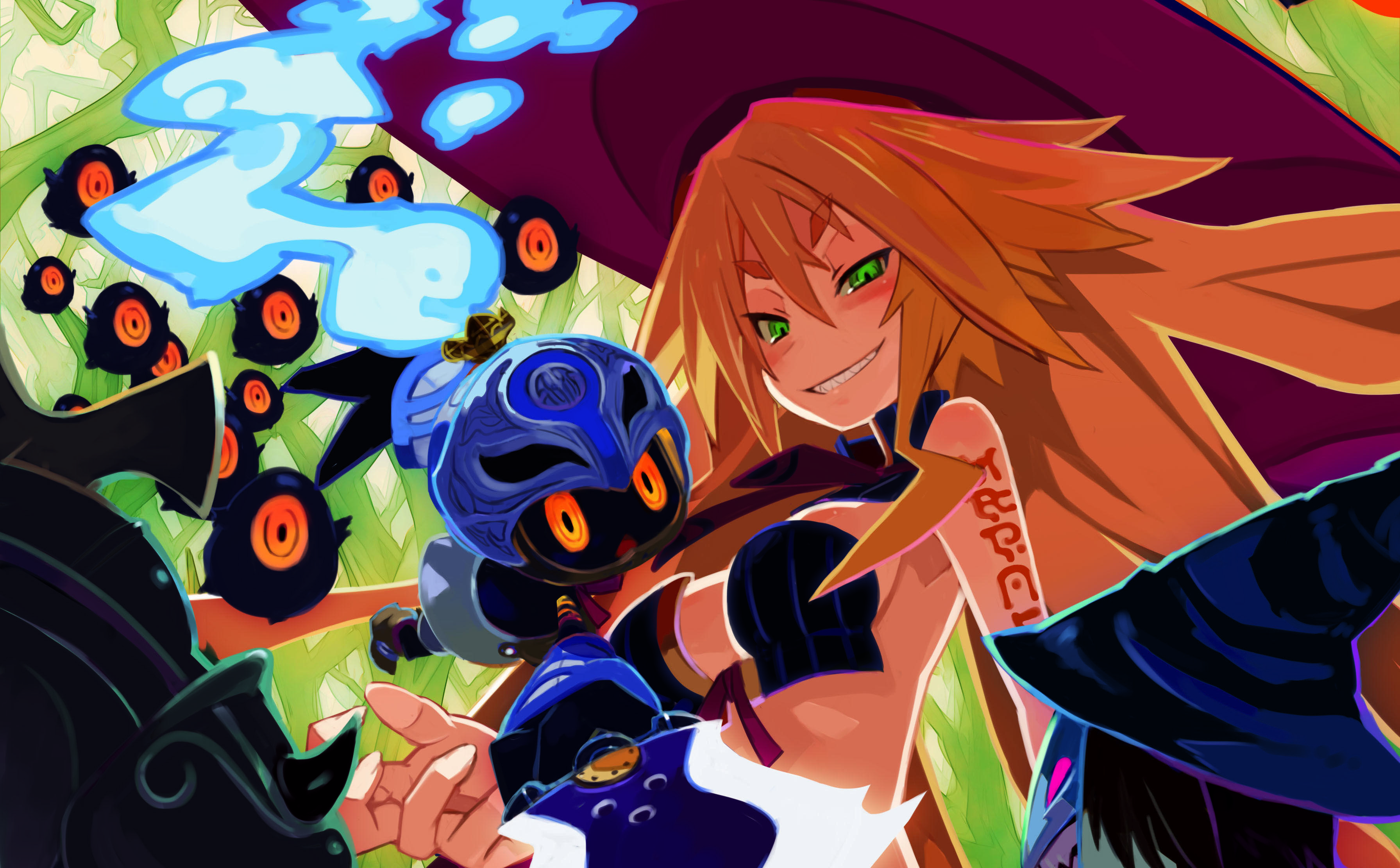 3583x2221 The Witch and the Hundred Knight