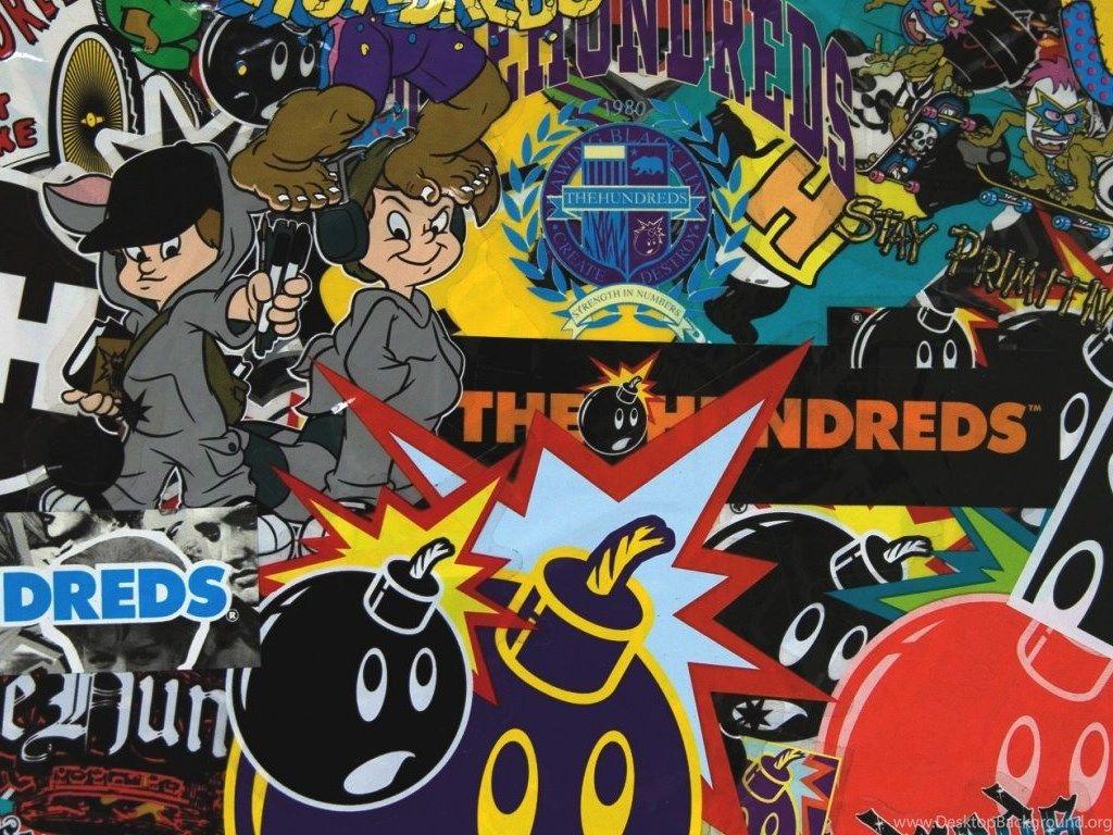 1024x768 The Hundreds Desktop PC And Mac Wallpaper Desktop Background