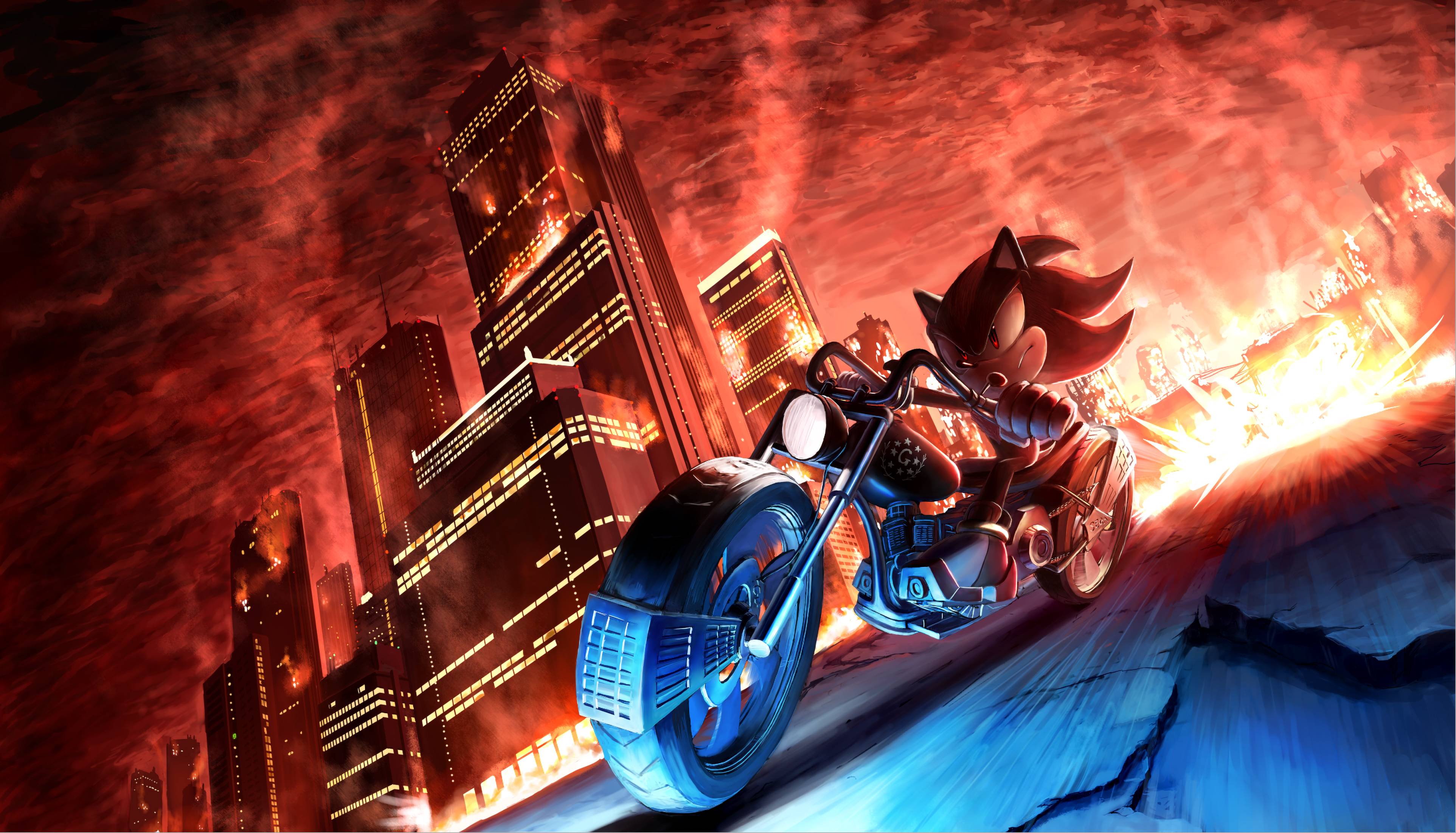 3850x2204 Super Sonic Hedgehog 4K iPhone XS, iPhone iPhone X Wallpaper, HD Movies 4K Wallpaper, Image, Photo and Background
